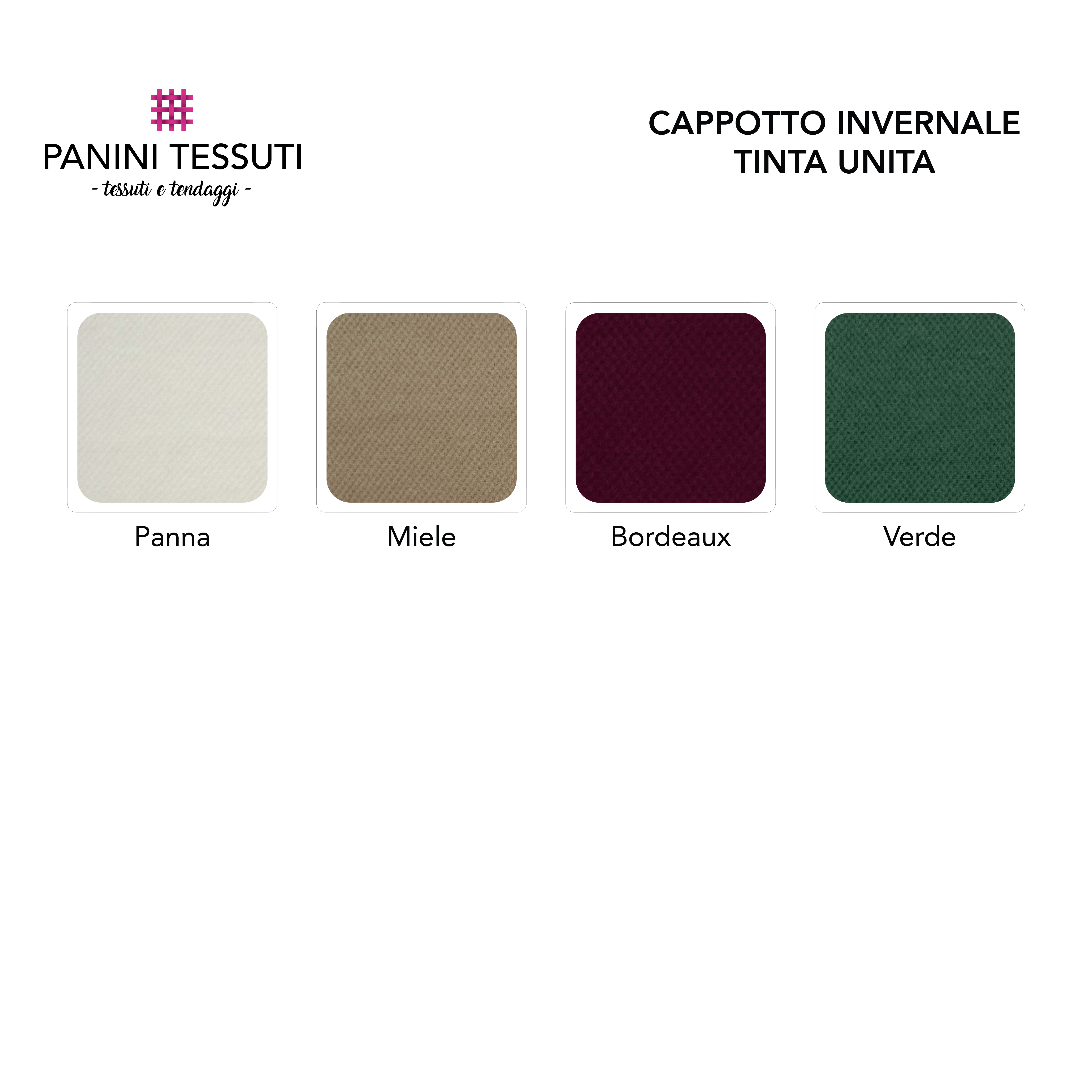 Tessuto per Cappotto Invernale Tinta Unita Image