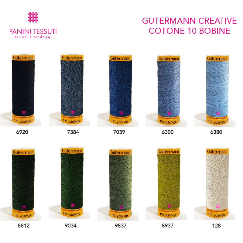 Gutermann Cotone Creative Toni Freddi 10 Bobine