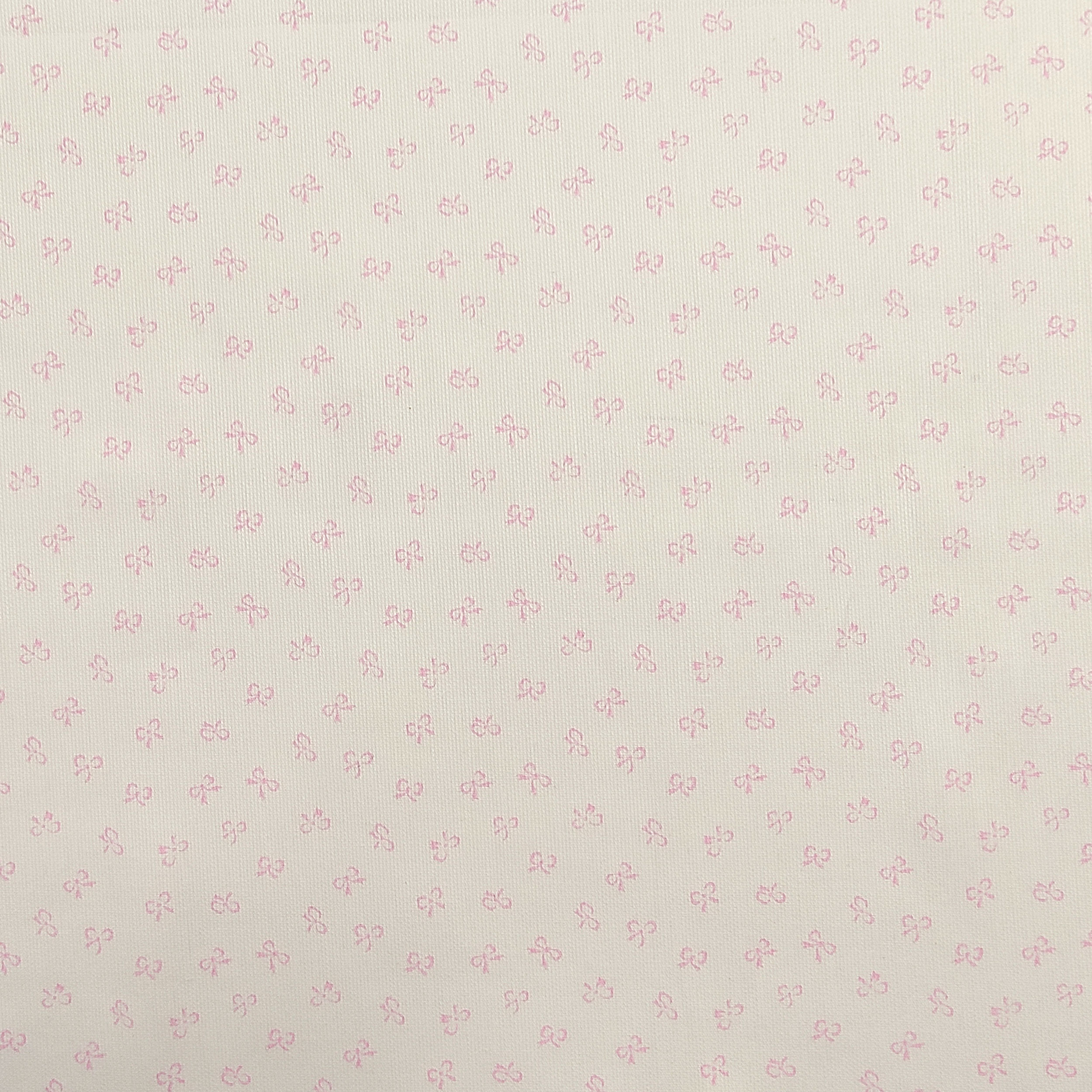 Tessuto Cotone Piquet Fiocchi Rosa