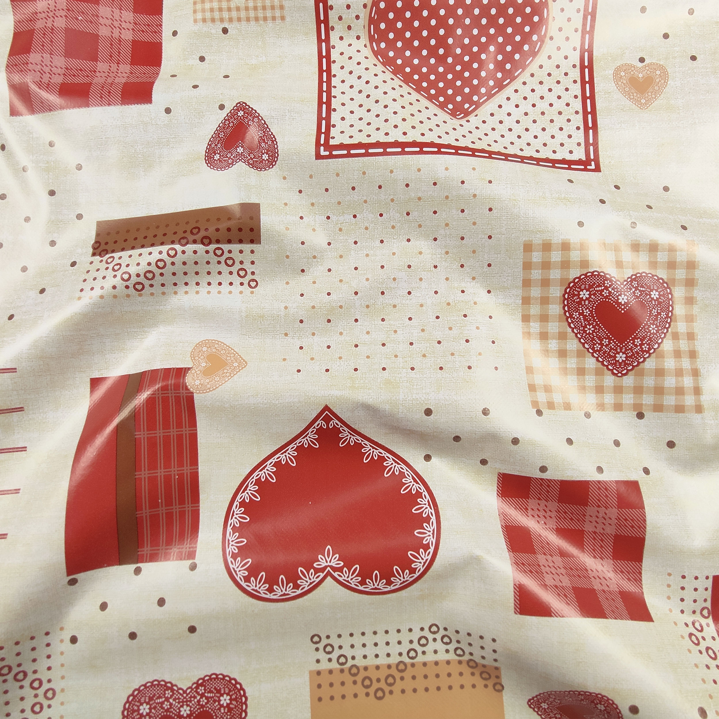 Tessuto per Tovaglia Cerata Shabby Love Image