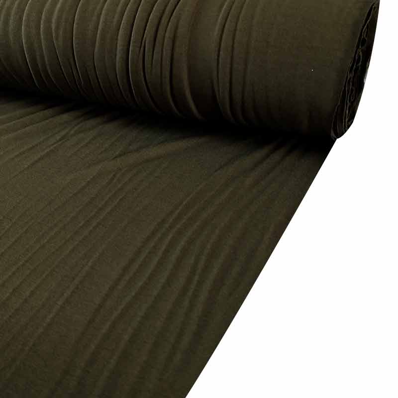 Tessuto Jersey Leggero Tinta Unita Militare 