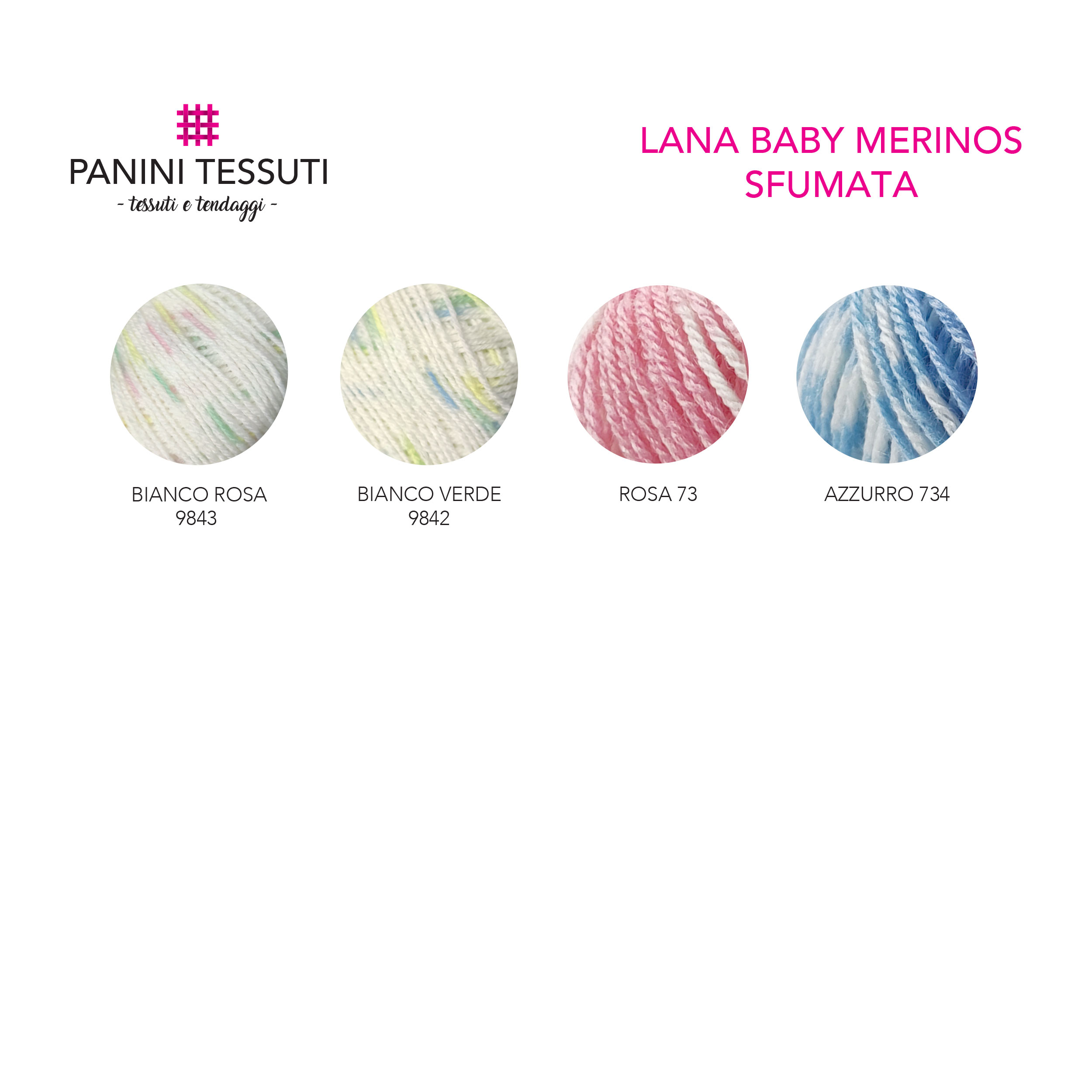Lana Baby Merinos Sfumata Panini Filati Image
