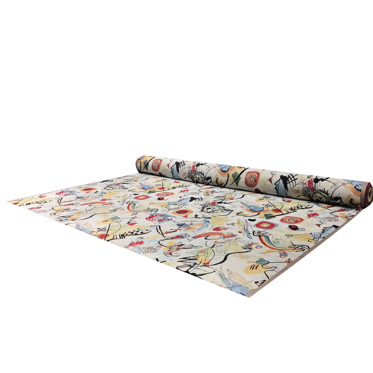 Tessuto Gobelin Arredo Tela Astratta
