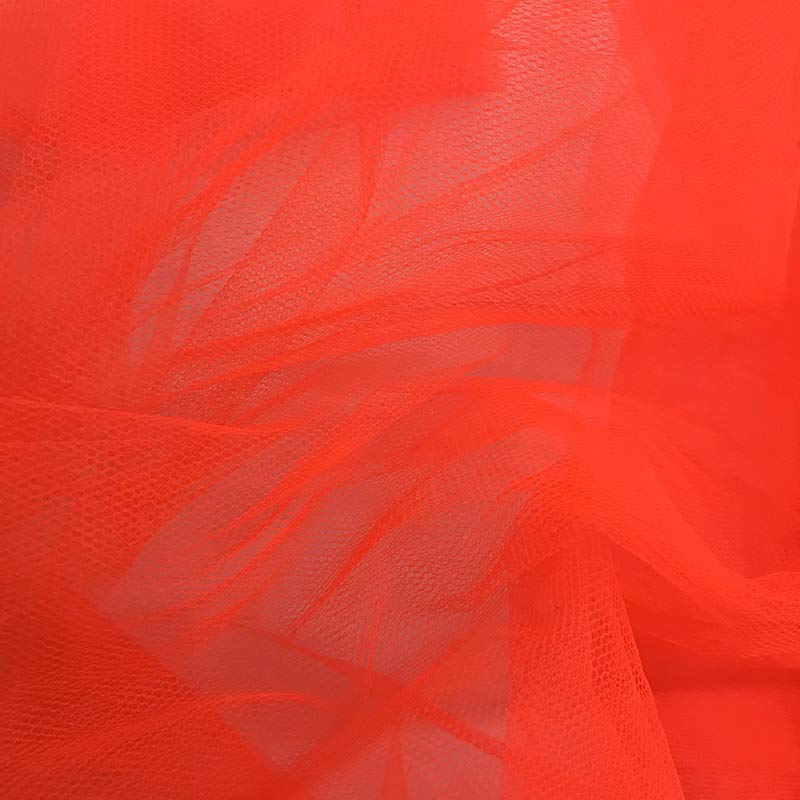 Tulle Rosso Fluo 