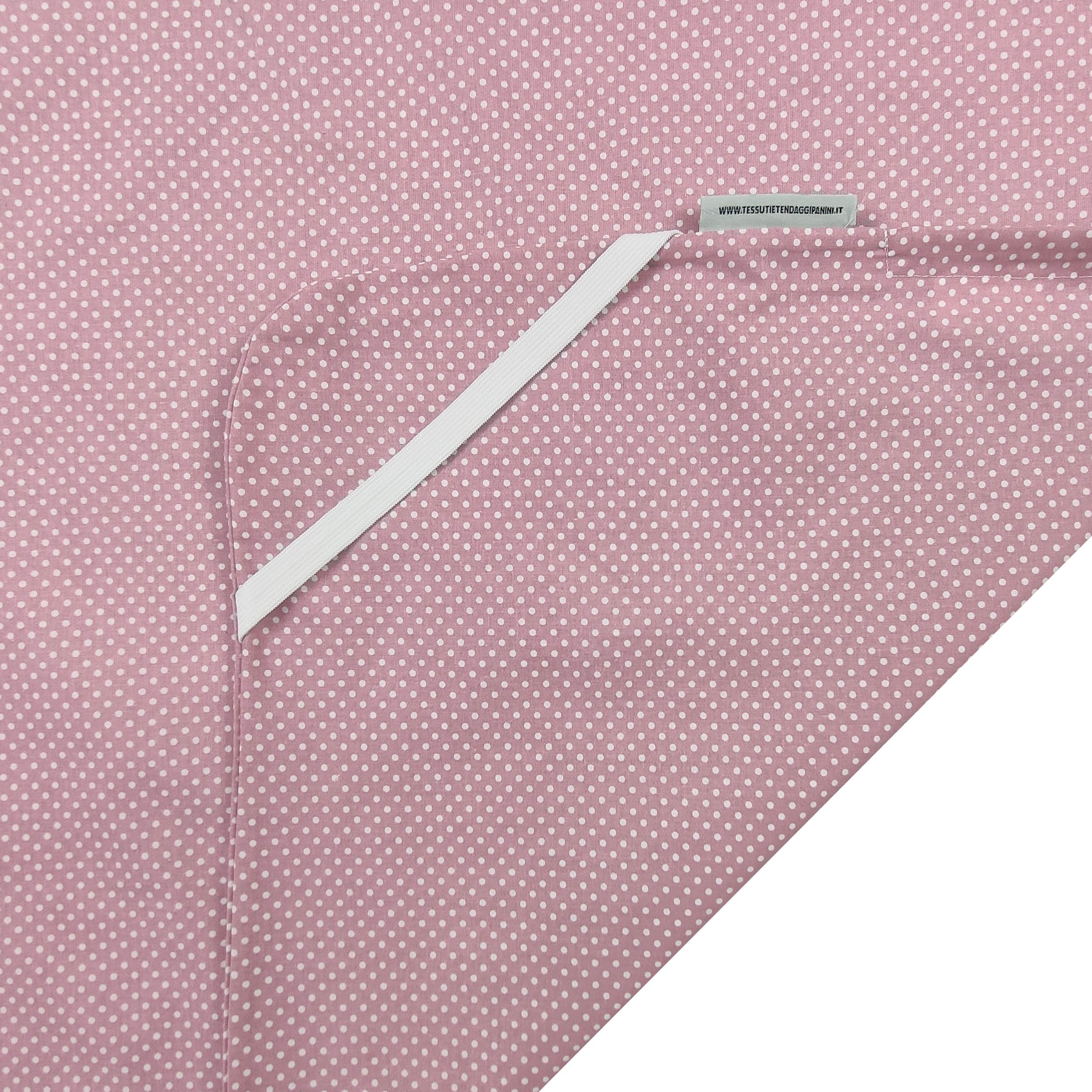 Sacco Nanna Estivo con Pois Sfondo Rosa Antico