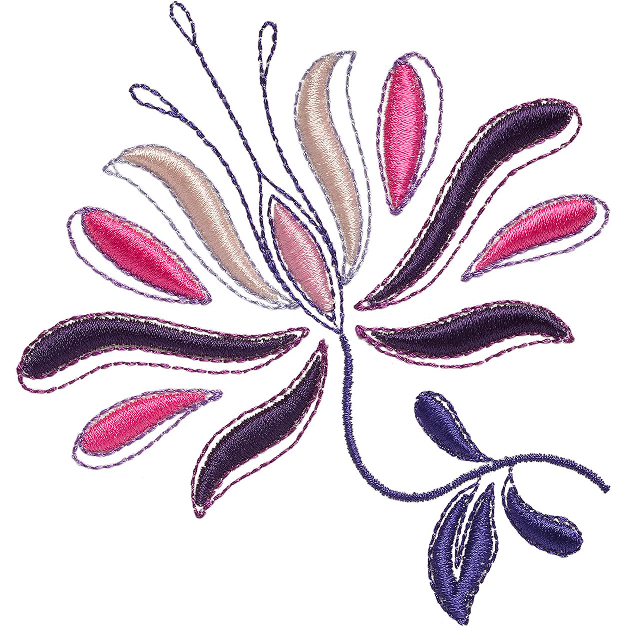 Gutermann Filo per Ricamo a Macchina Rayon 10 Bobine Toni del Rosa