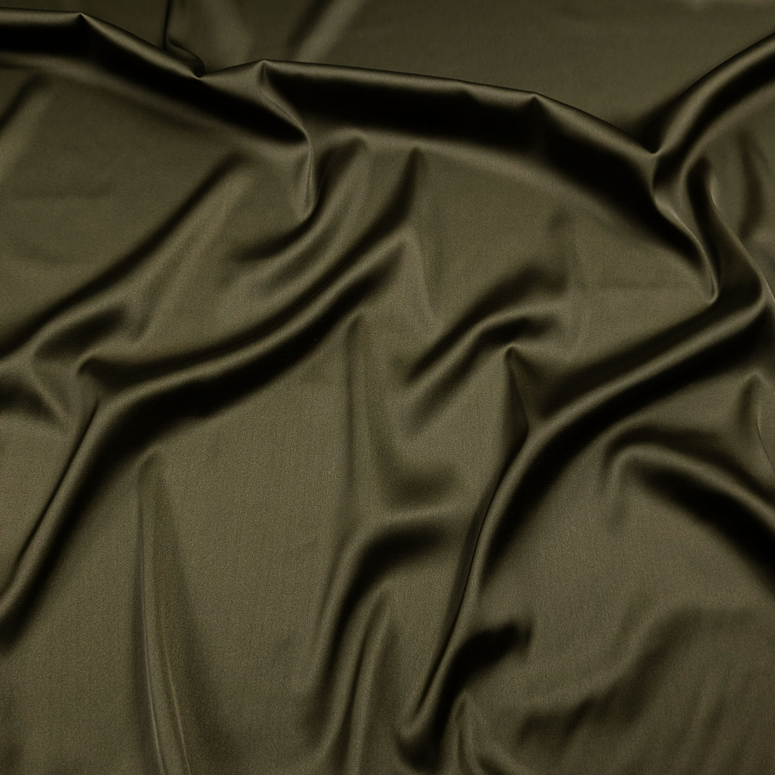 Tessuto Rasetto Elasticizzato Effetto Seta Image