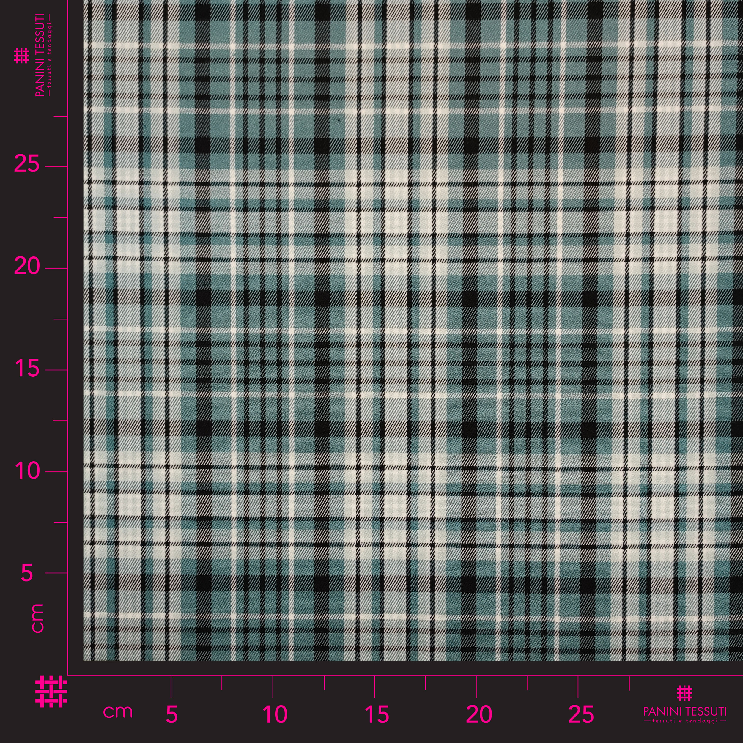 Tessuto Tartan Toni del Verde