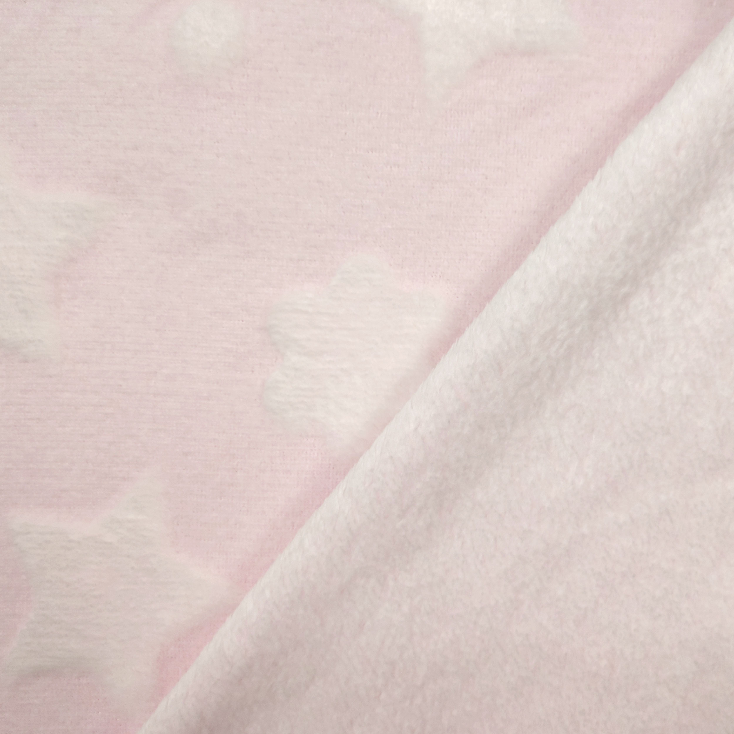 Pile Stelle e Nuvolette Rosa Baby