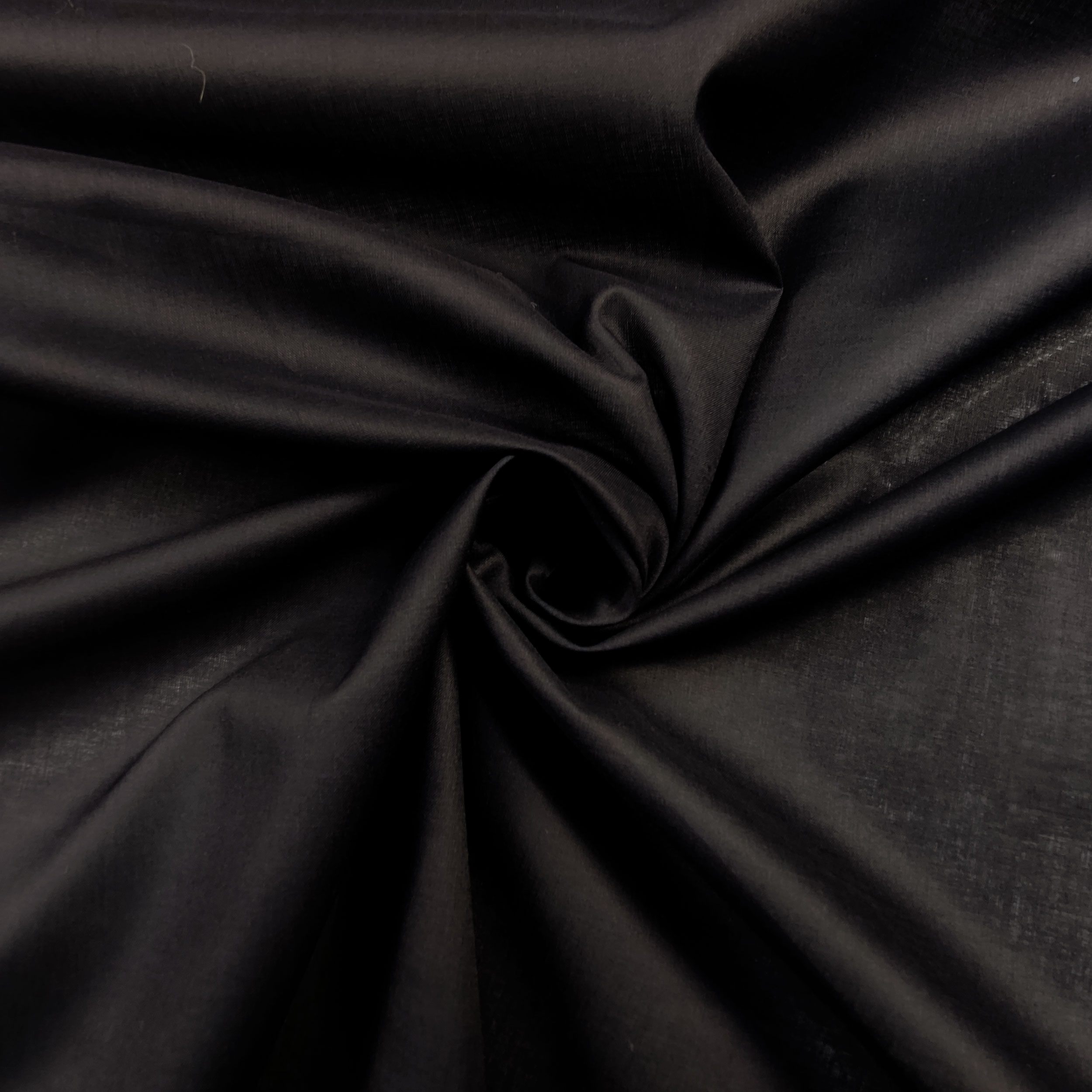  Tessuto Mussola Nero Image