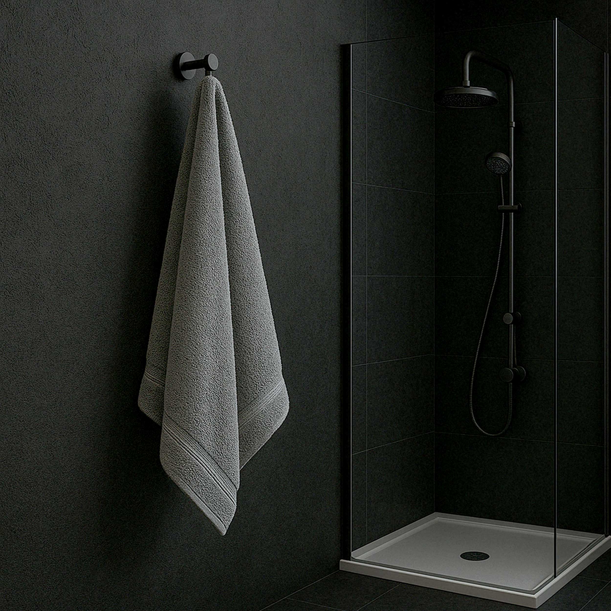 Telo Doccia Grigio Image