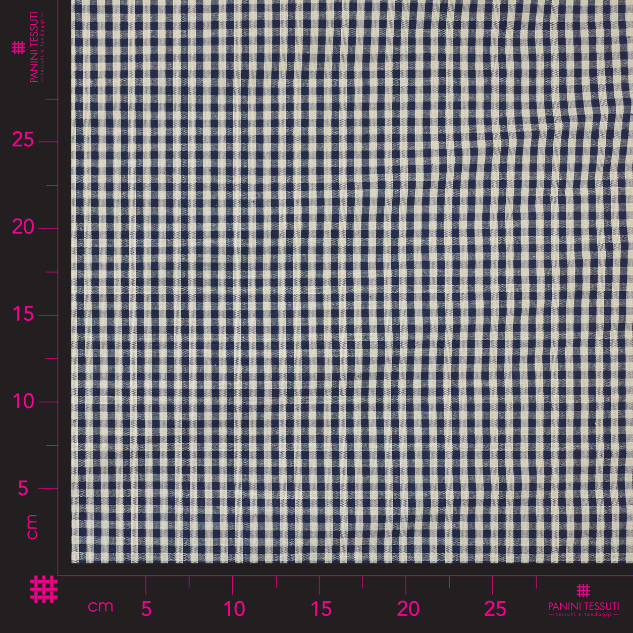 Tessuto Tovaglia Quadretto in Puro Cotone Image