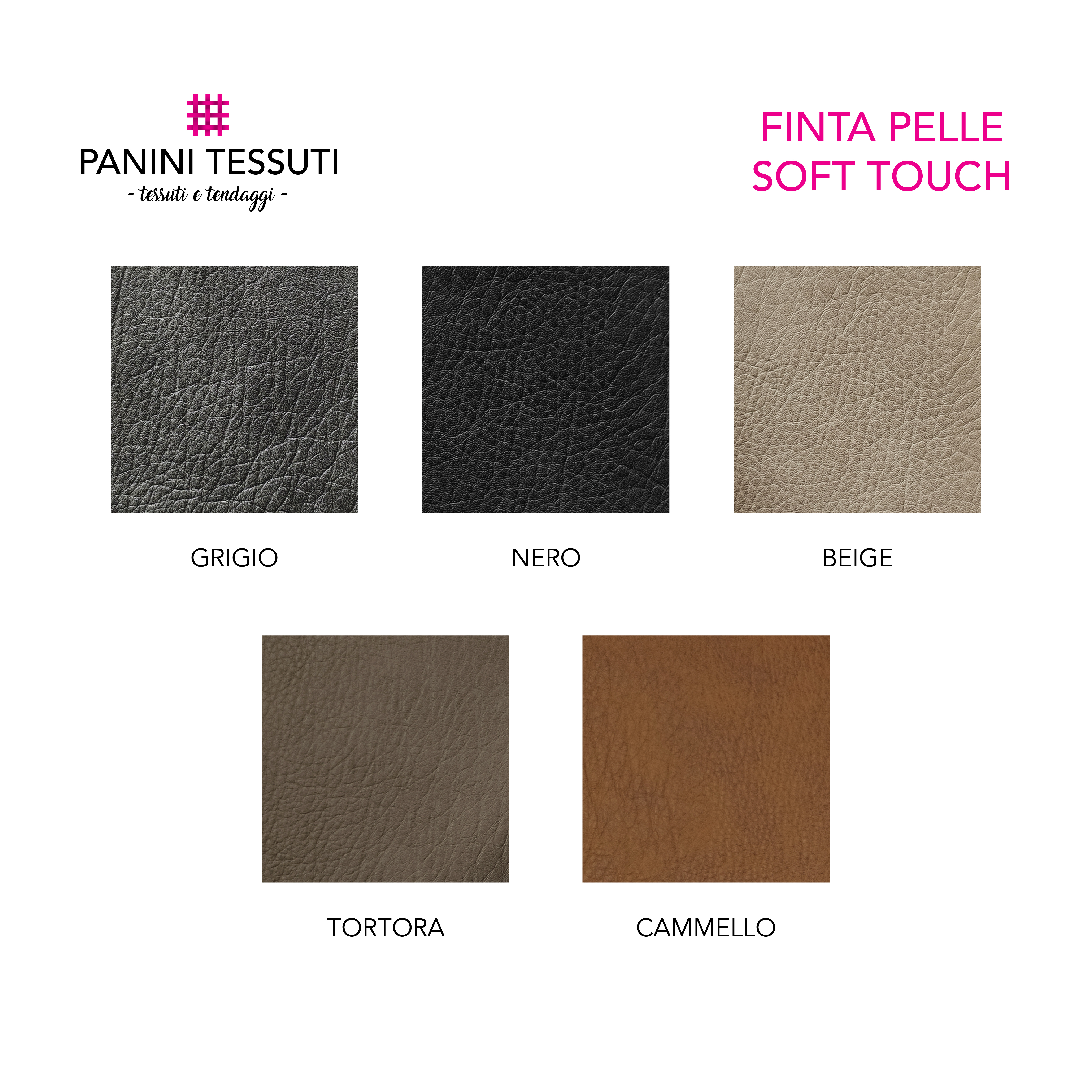 Tessuto Finta Pelle Soft Touch Image