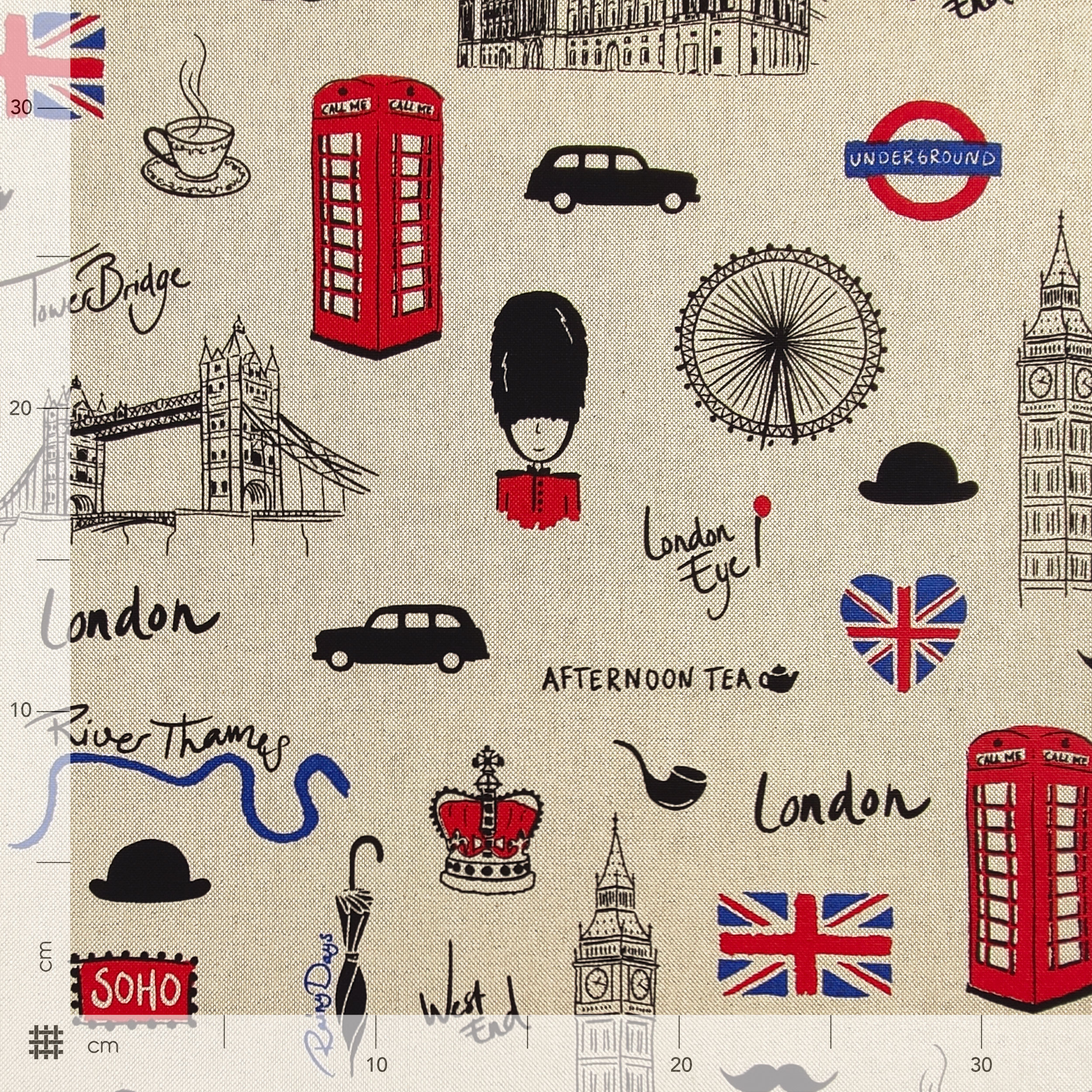 Tessuto Panama Londra