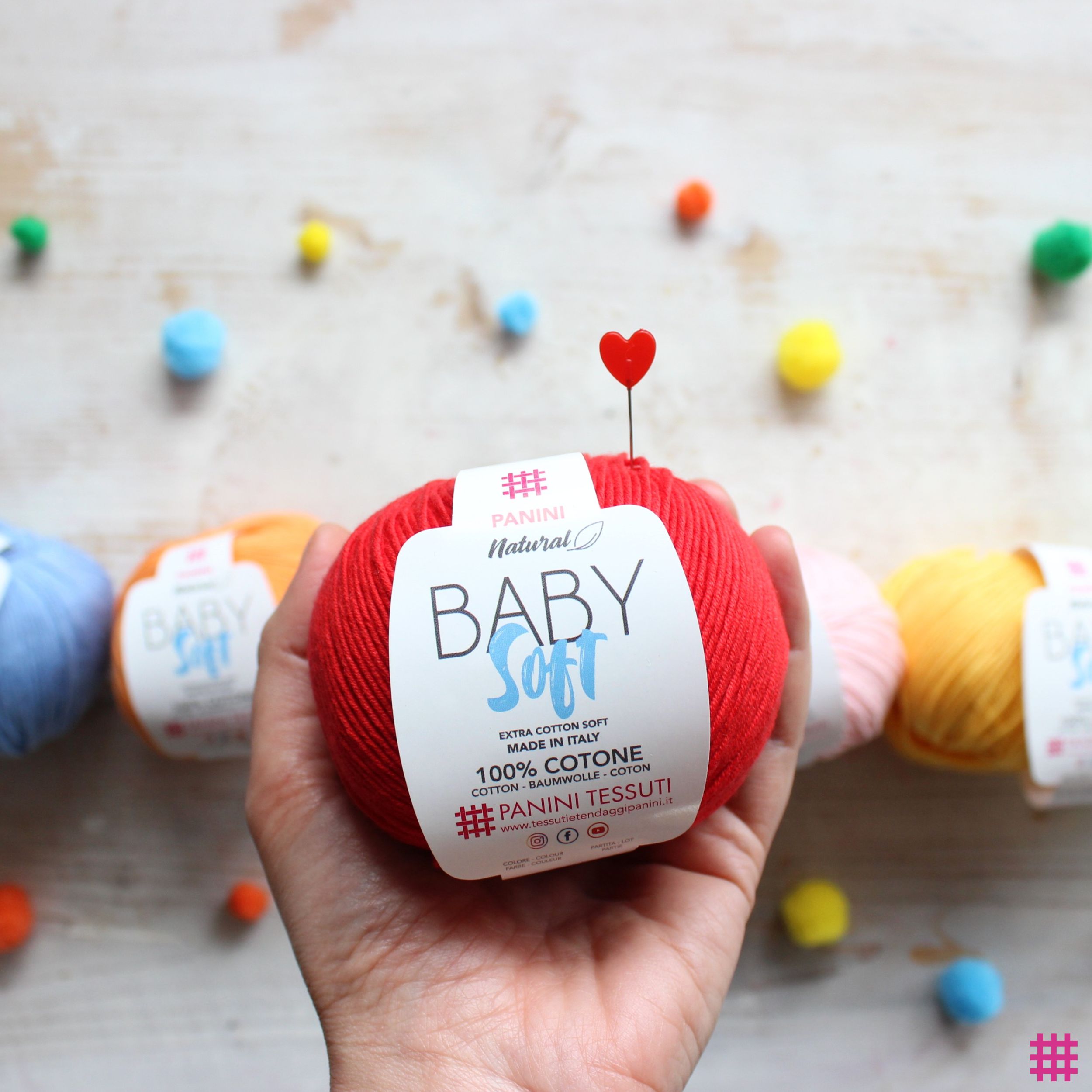 Cotone Baby Soft Panini Natural