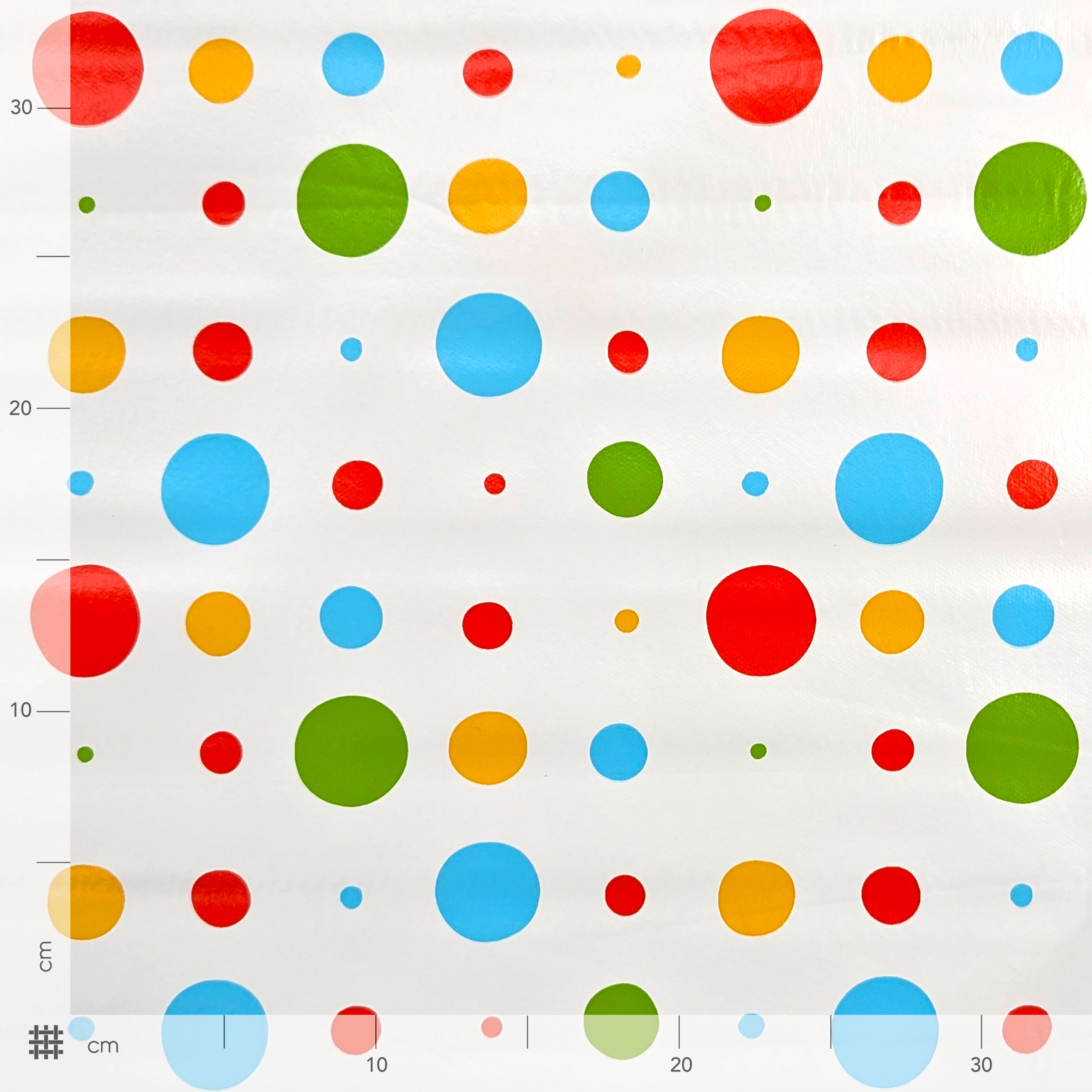 Tessuto per Tovaglia Plastificata Pois Colorati Image