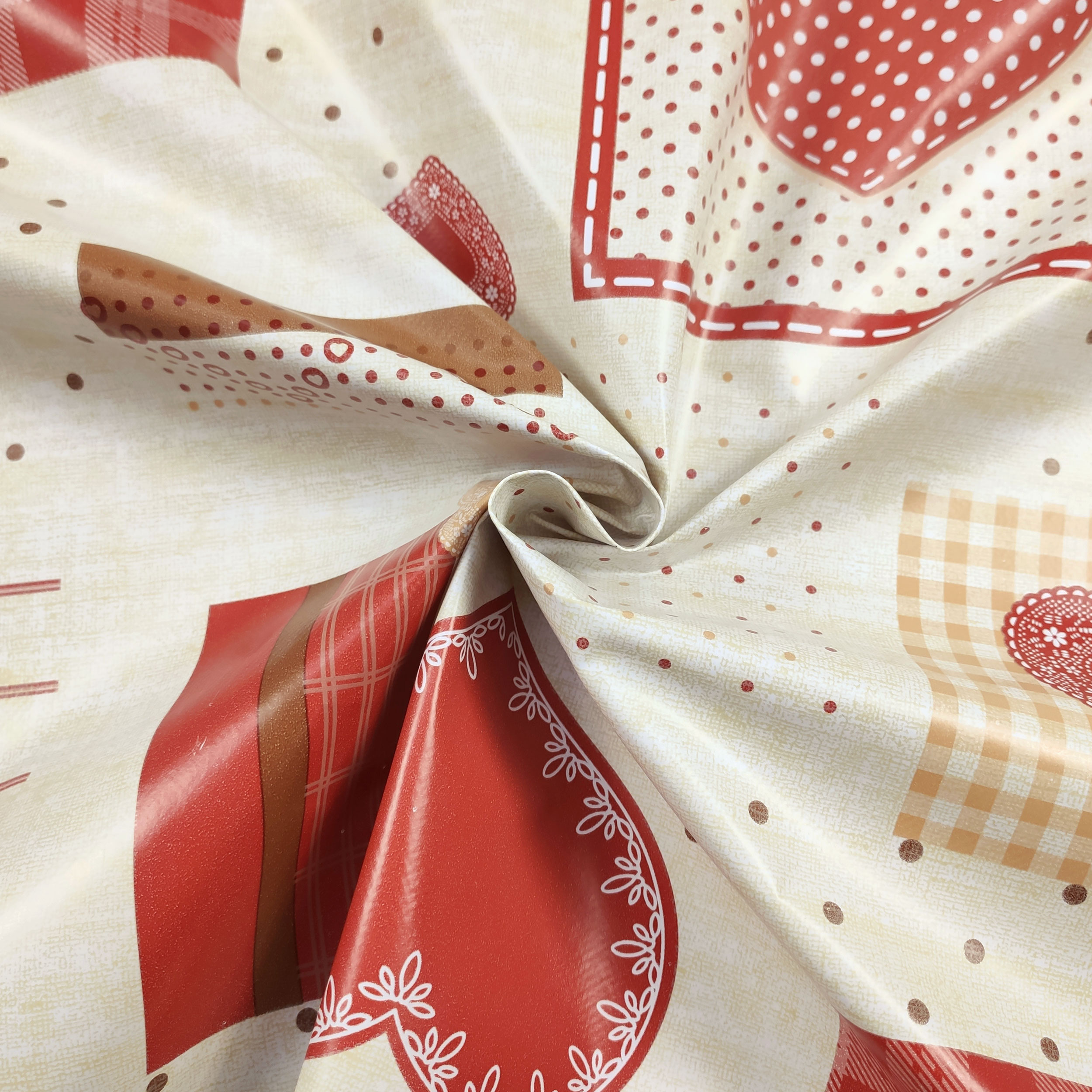 Tessuto per Tovaglia Cerata Shabby Love Image