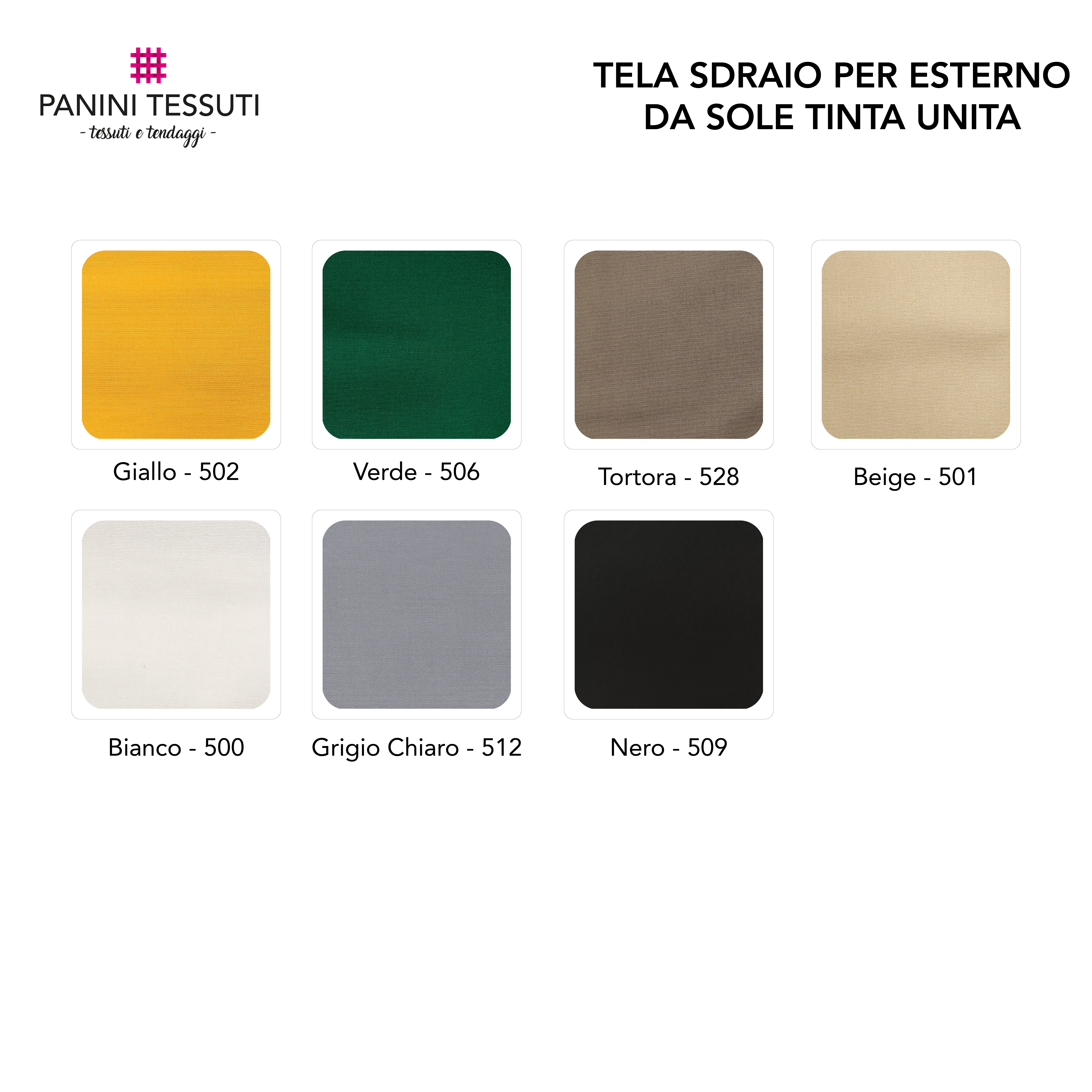Tela Sdraio per Esterno da Sole Tinta Unita Image