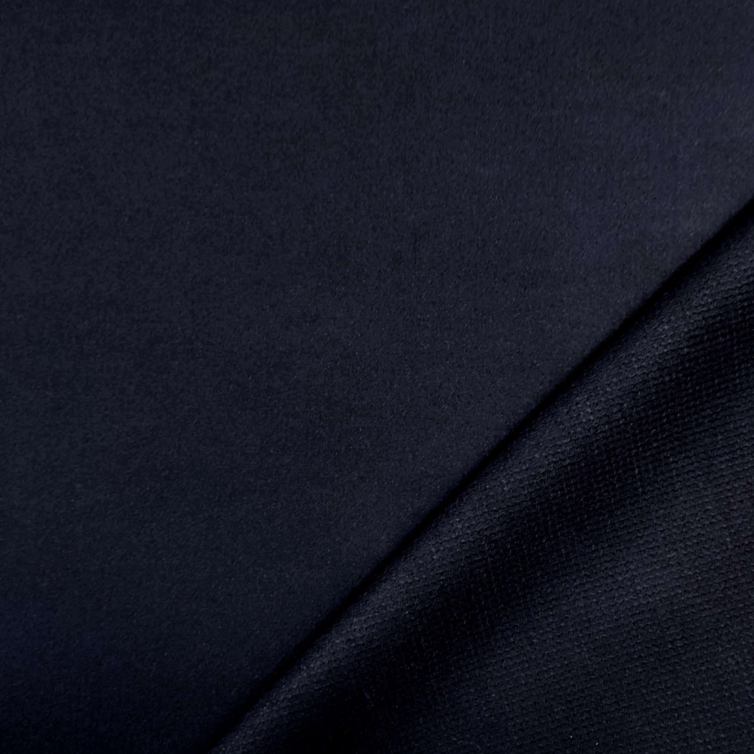 Cappotto Invernale Misto Lana Blu Scuro