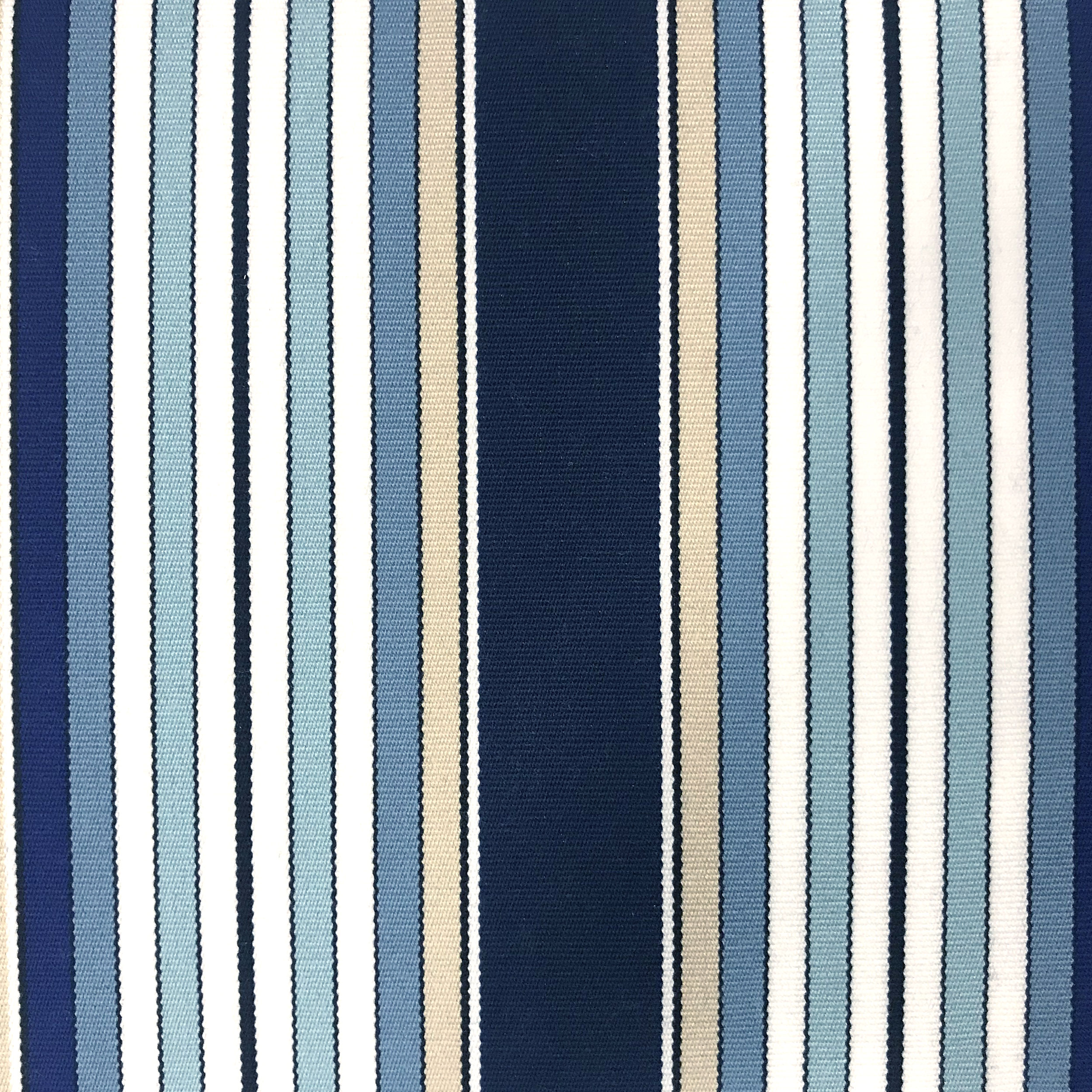 Righe Blu Sfondo Beige - 004