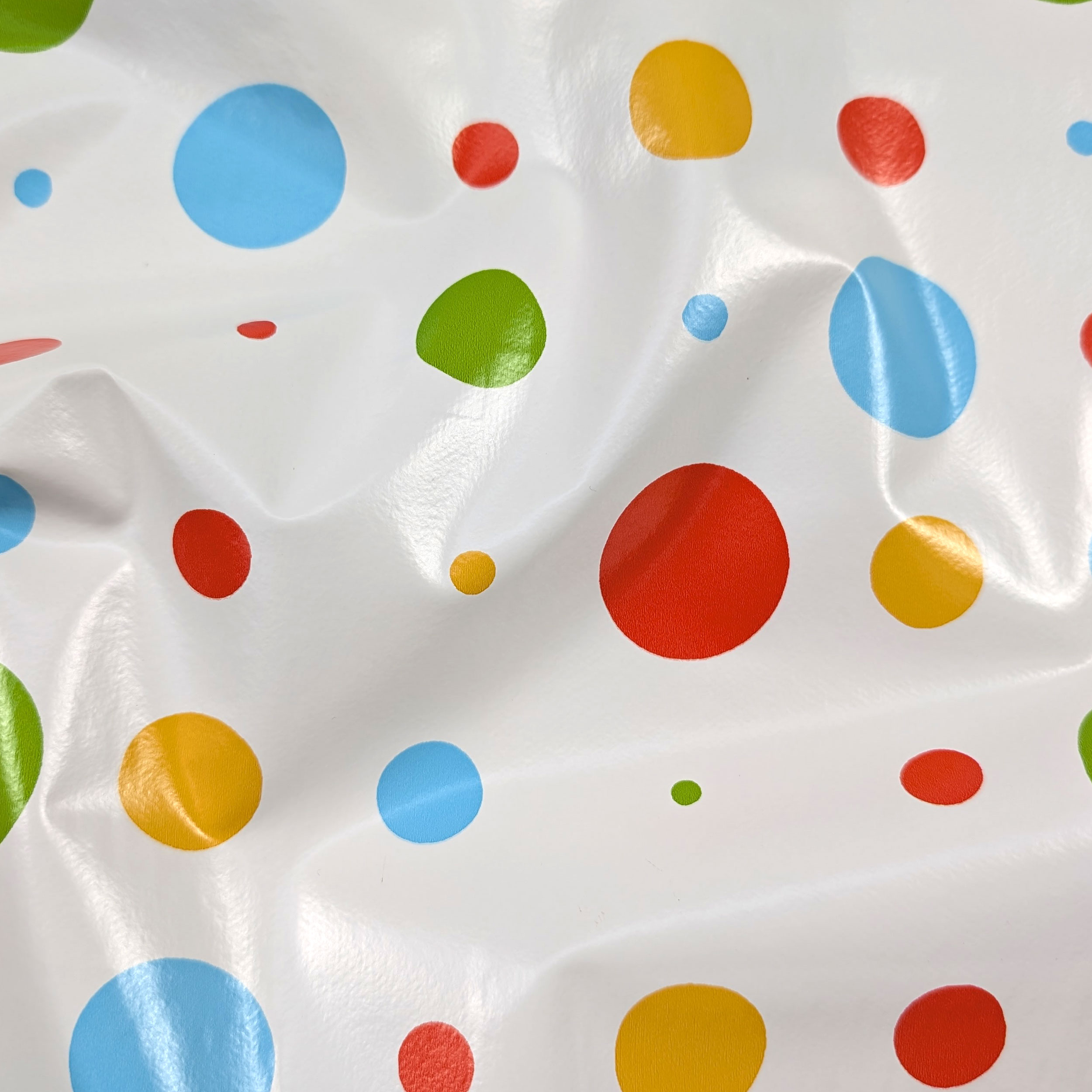Tessuto per Tovaglia Plastificata Pois Colorati Image