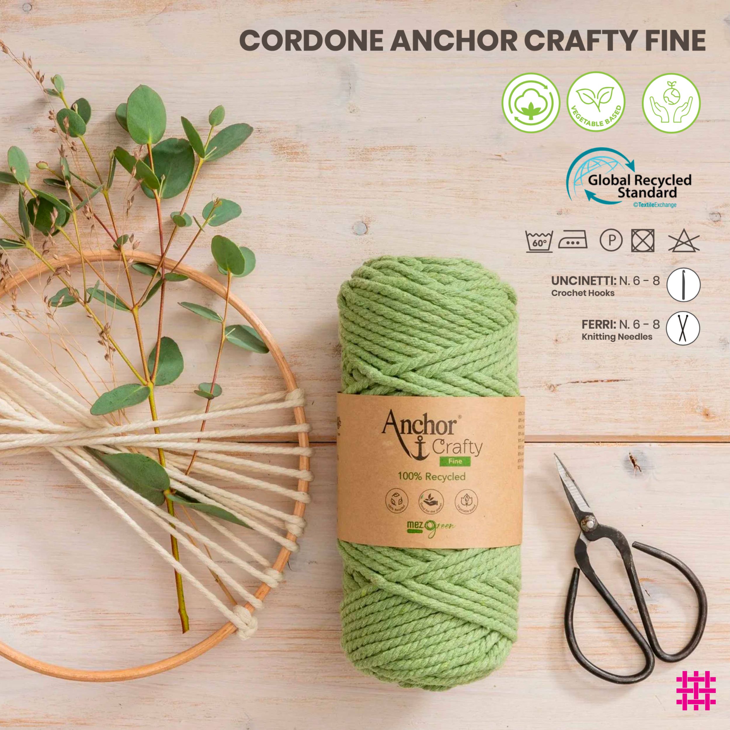 Cordone Anchor Crafty Fine 3 mm Image