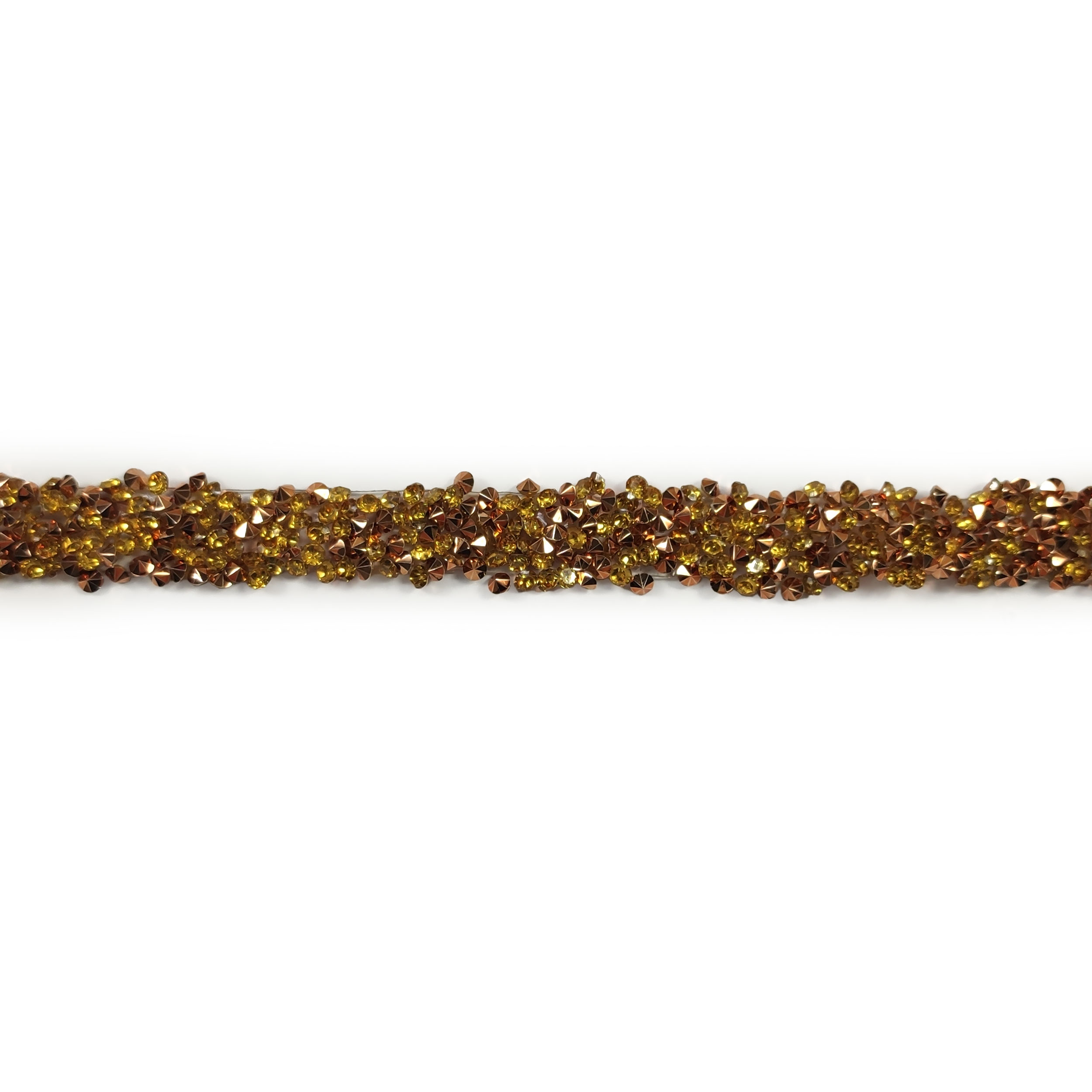 Passamaneria Perle e Strass tipo Swarovski Termoadesiva 2