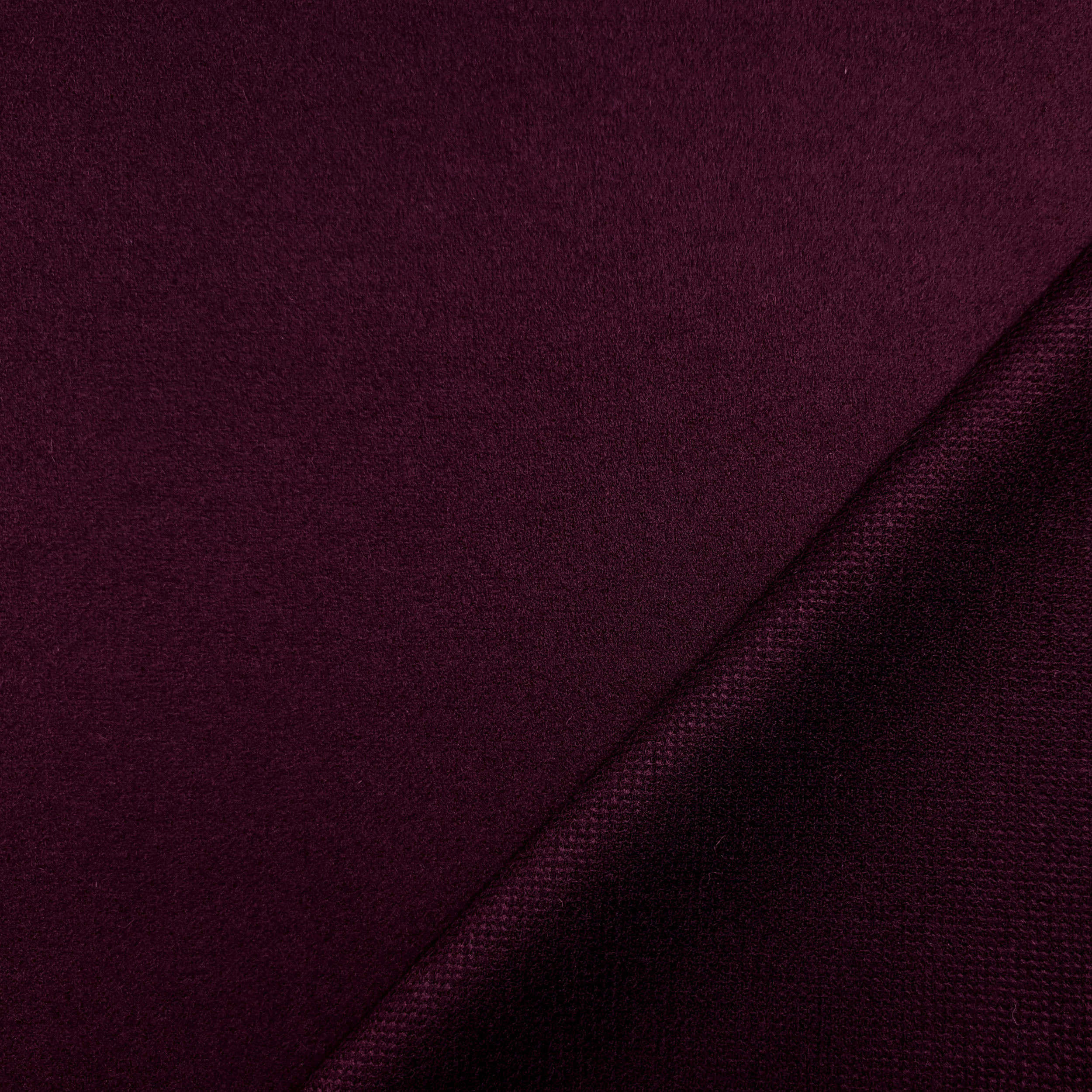 Cappotto Invernale Misto Lana Bordeaux Image