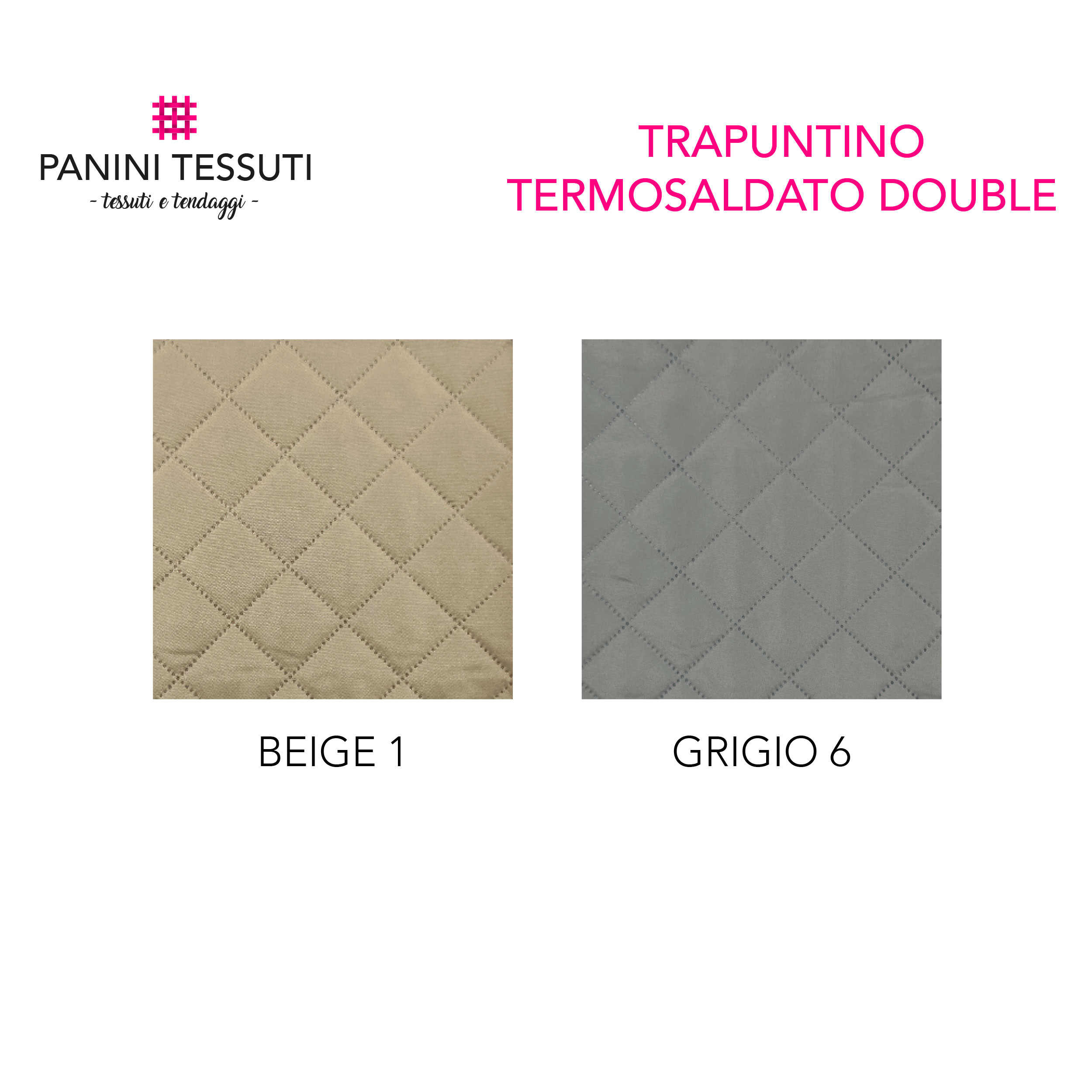Trapuntino Termosaldato Double Image