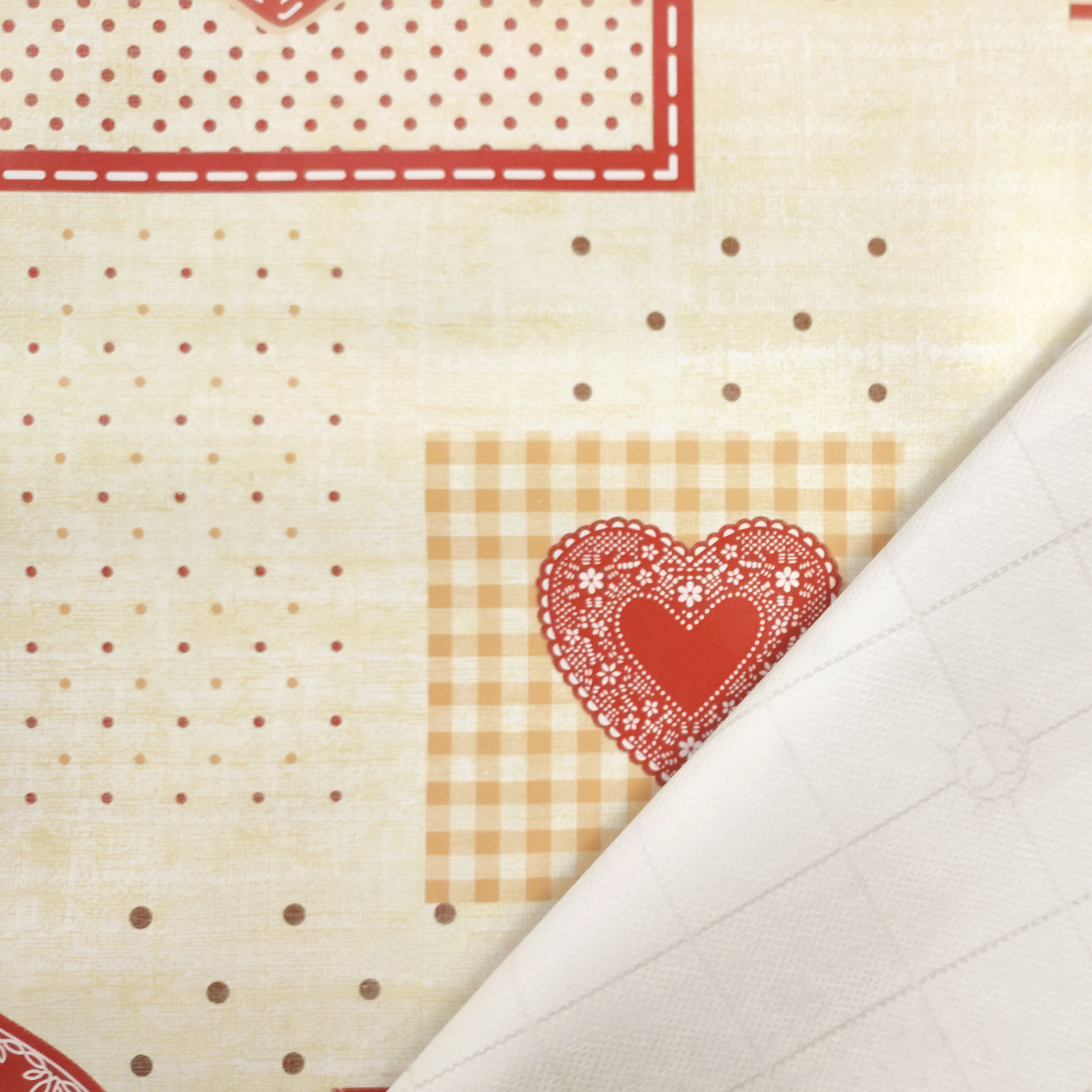 Tessuto per Tovaglia Cerata Shabby Love Image
