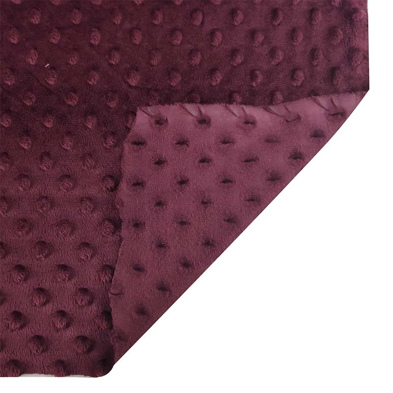 tessuto-minky-dots-peluche-bordeaux