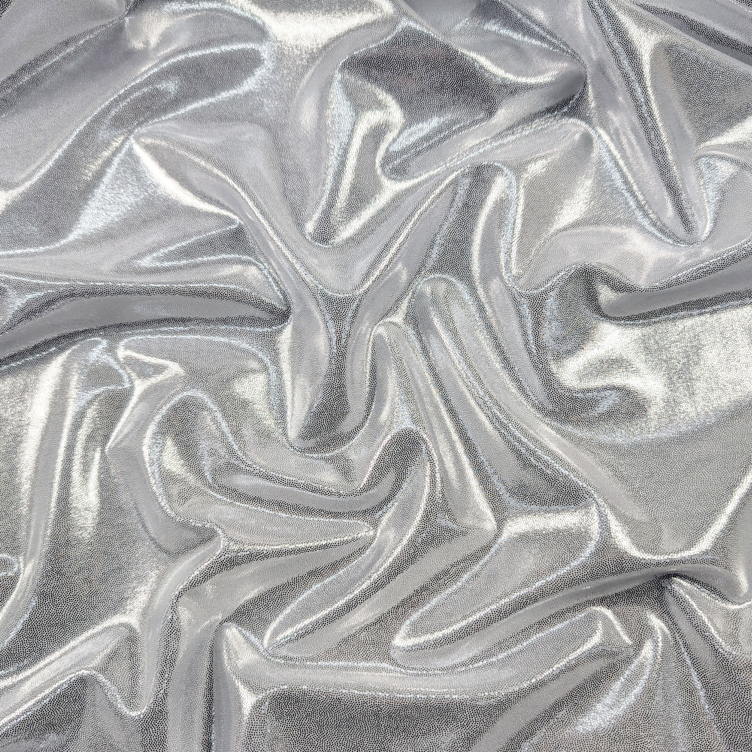 Lycra Glitter Milleluci Argento/Bianco Image