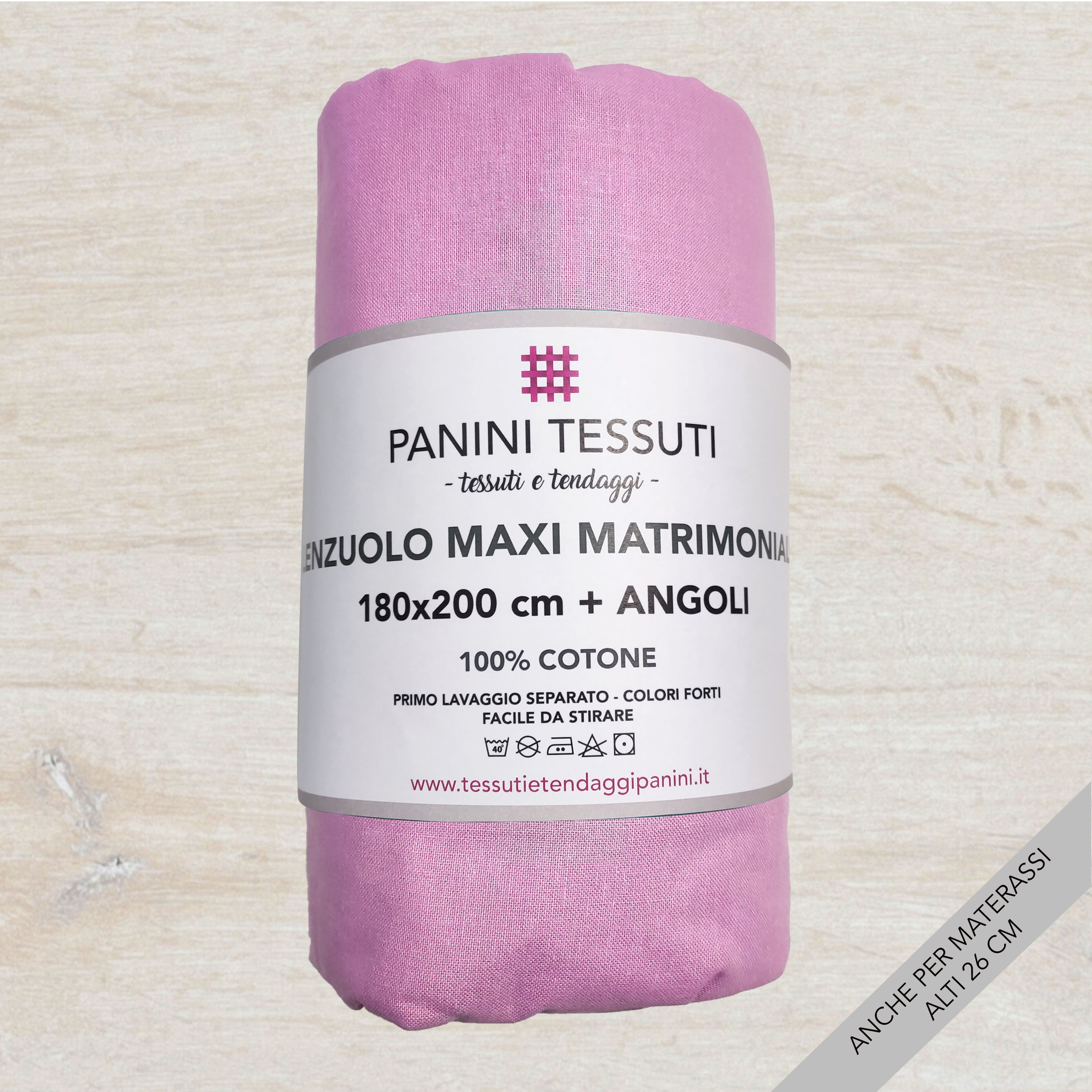 Lenzuolo Maxi Matrimoniale - Panini Tessuti Image