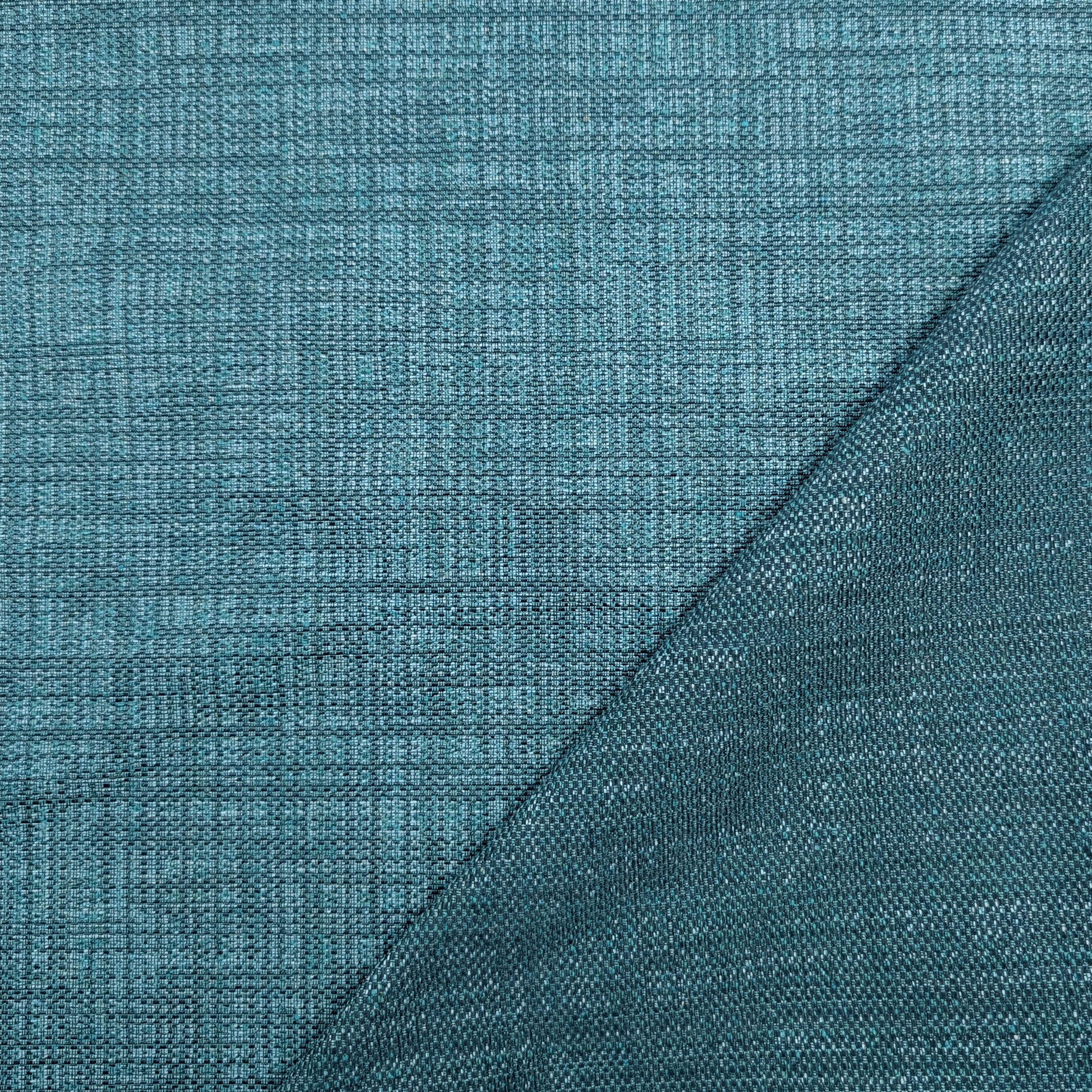 Tessuto Jacquard Melange Turchese Image