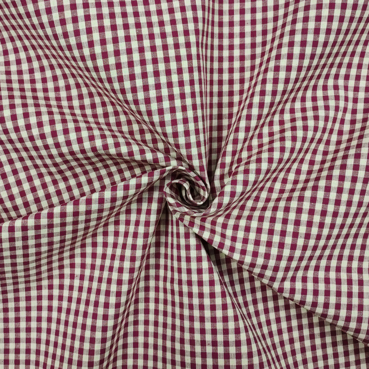 Tessuto Tovaglia Quadretto in Puro Cotone Image