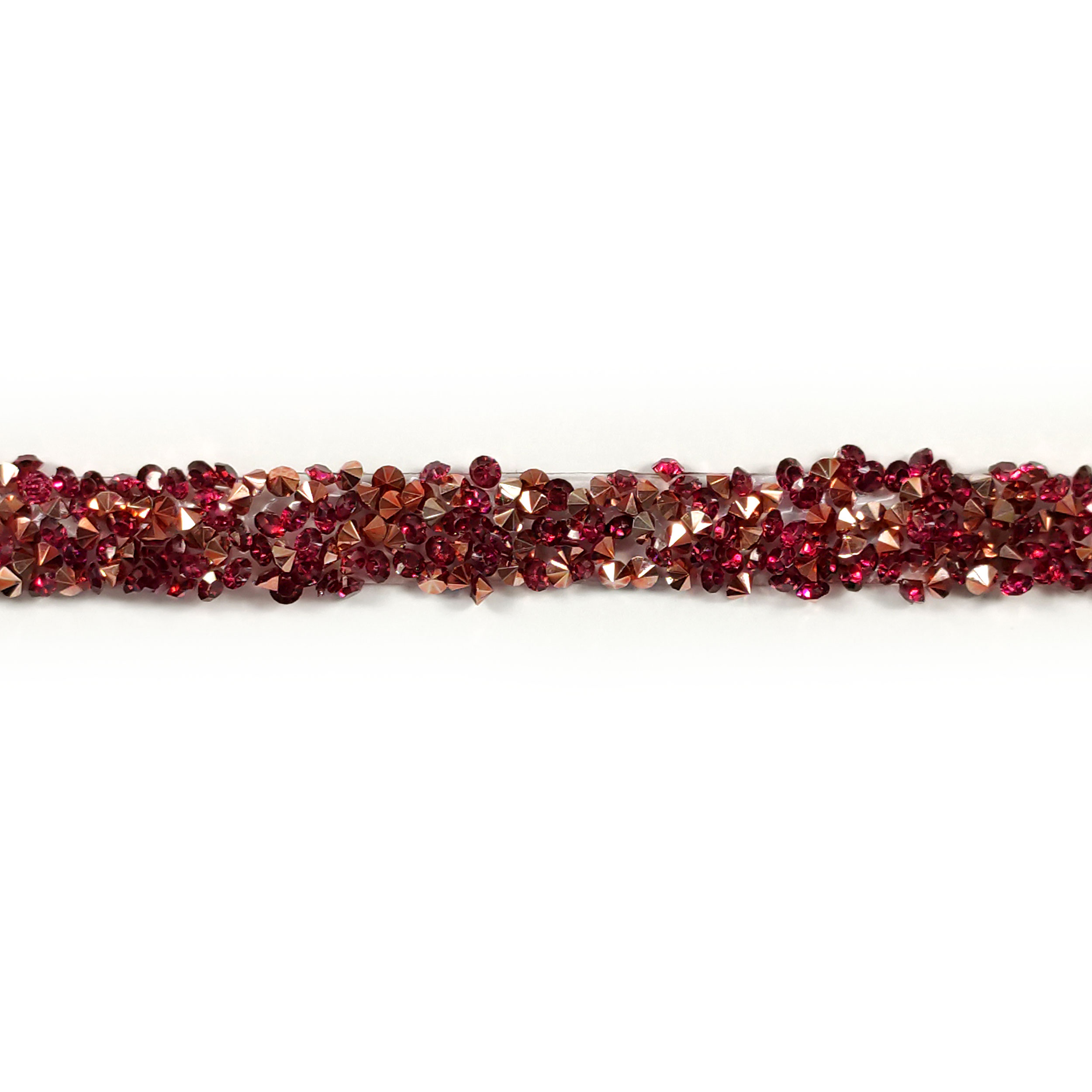 Passamaneria Perle e Strass tipo Swarovski Termoadesiva 3
