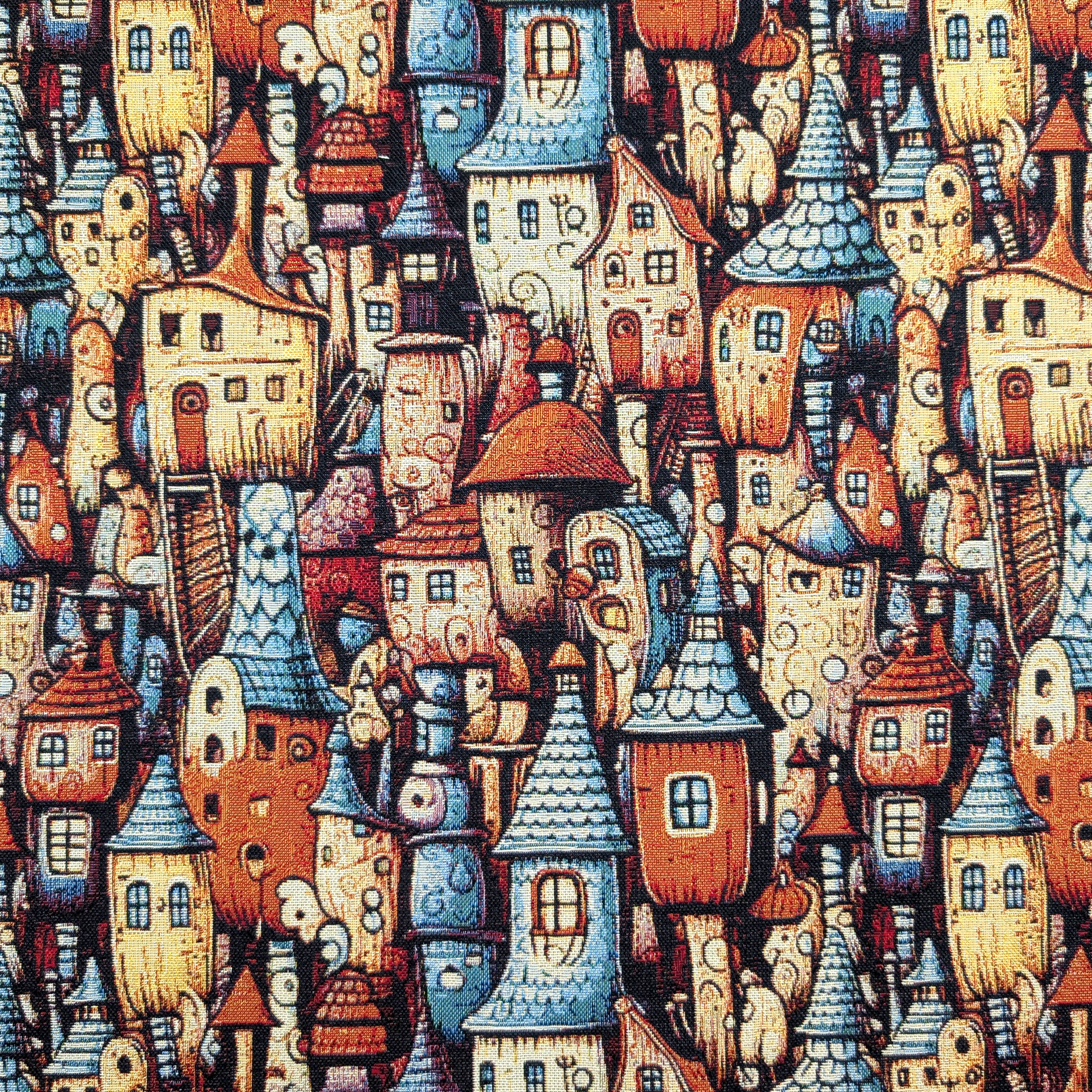 Tessuto Gobelin Città della Fantasia Image