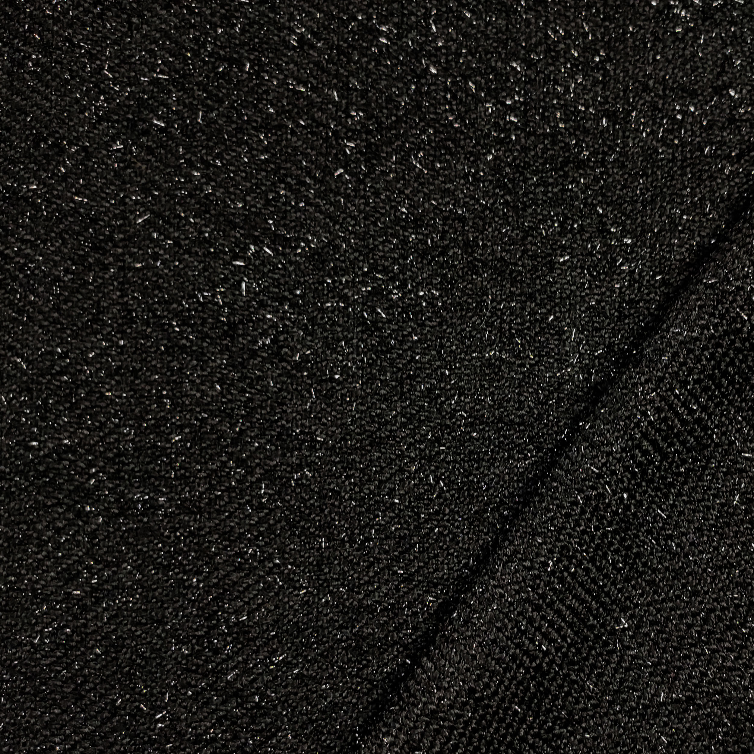 Tweed Lurex in Tinta Nero