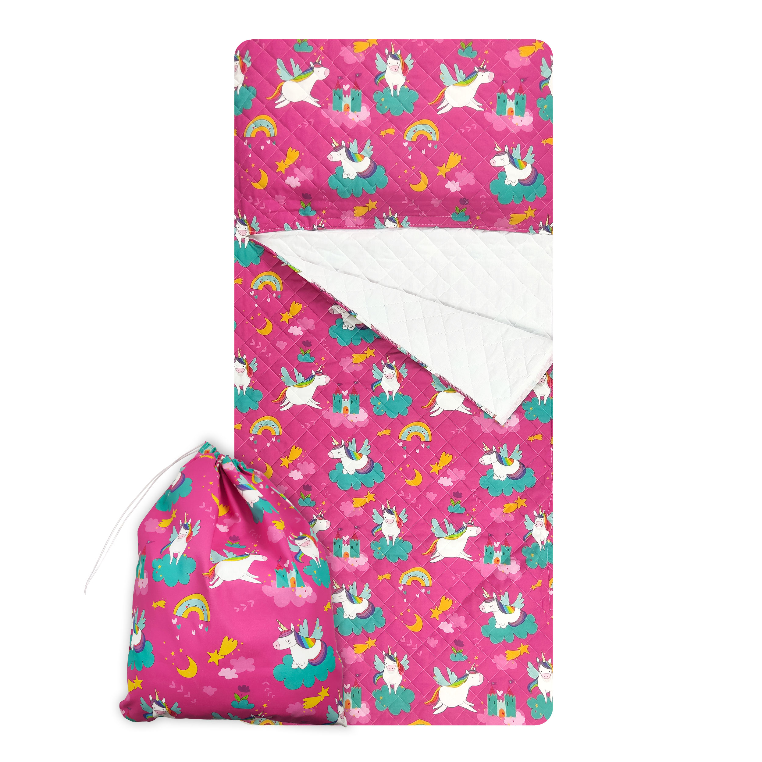 Sacco Nanna con Unicorni e Castelli