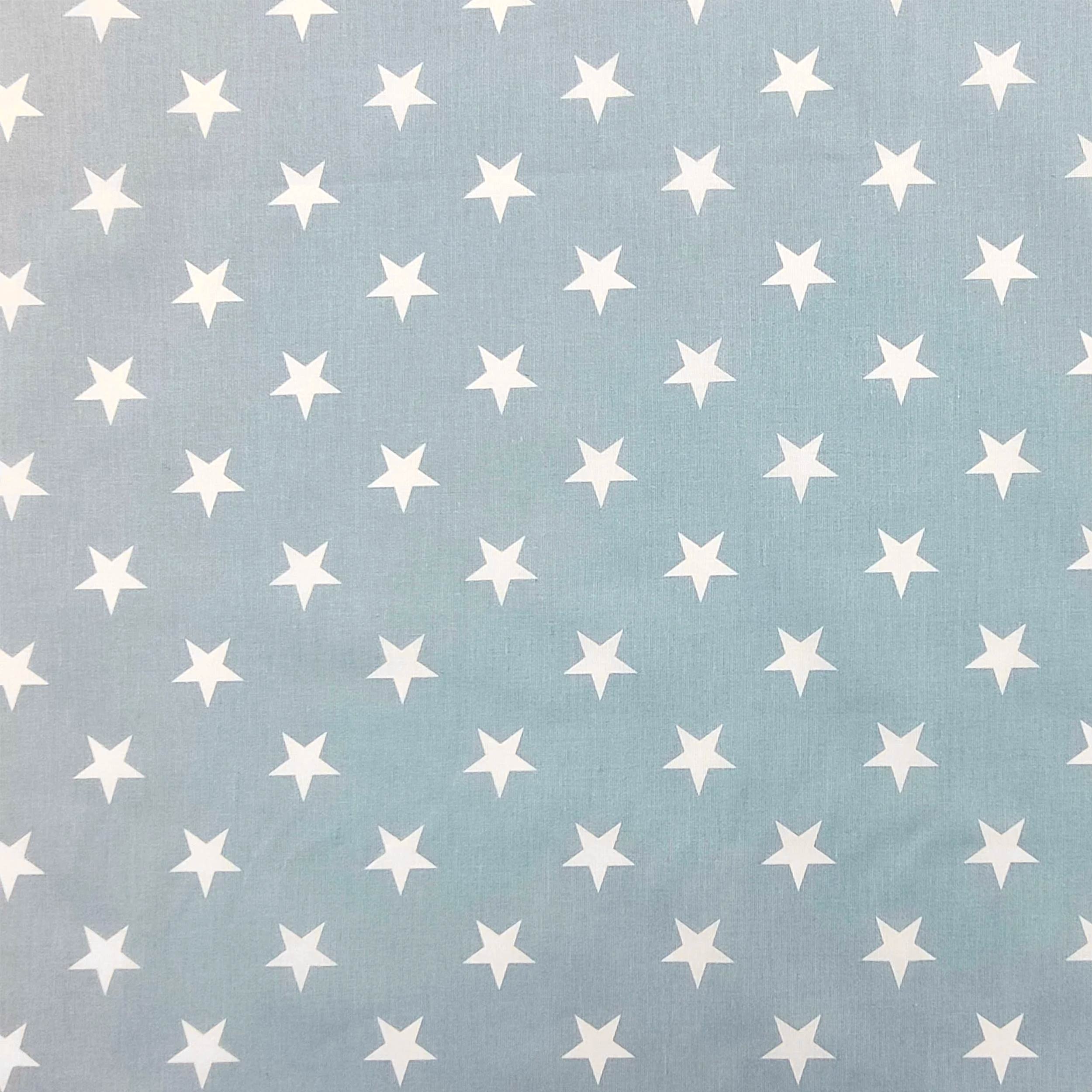 Sacco Nanna Estivo con Stelle Bianche Sfondo Azzurro