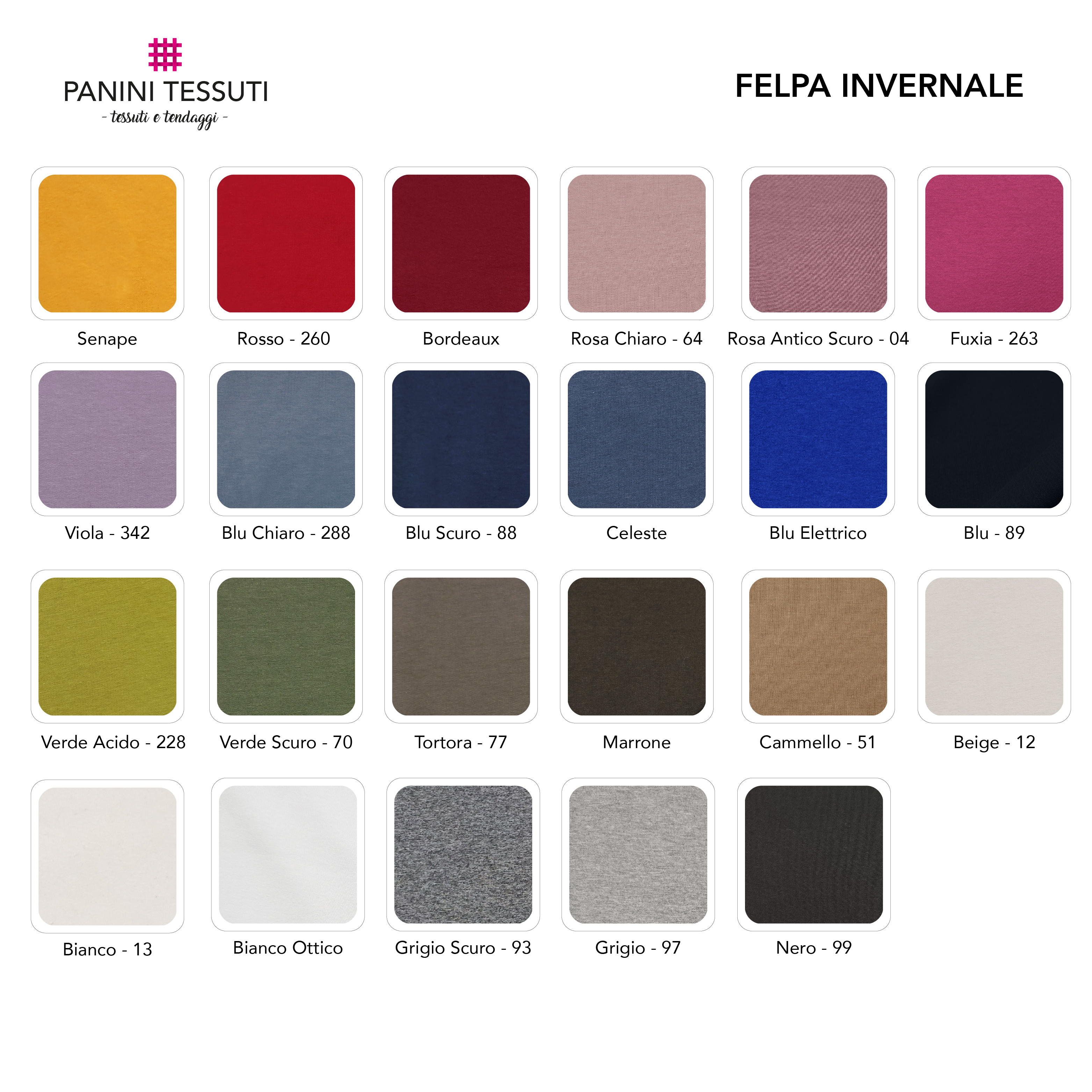 Tessuto Felpa Invernale Tinta Unita Image
