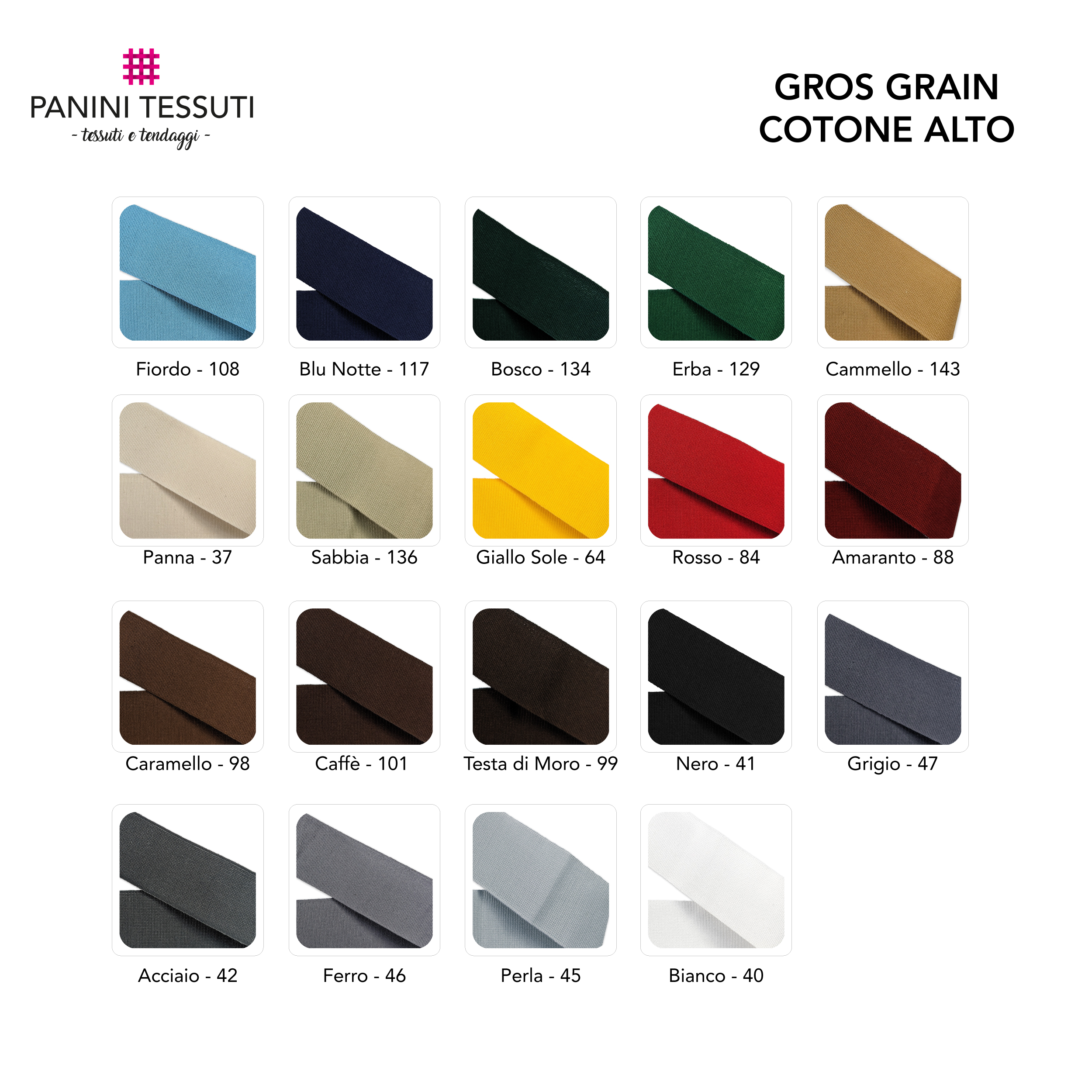 Gros Grain Cotone Alto Image