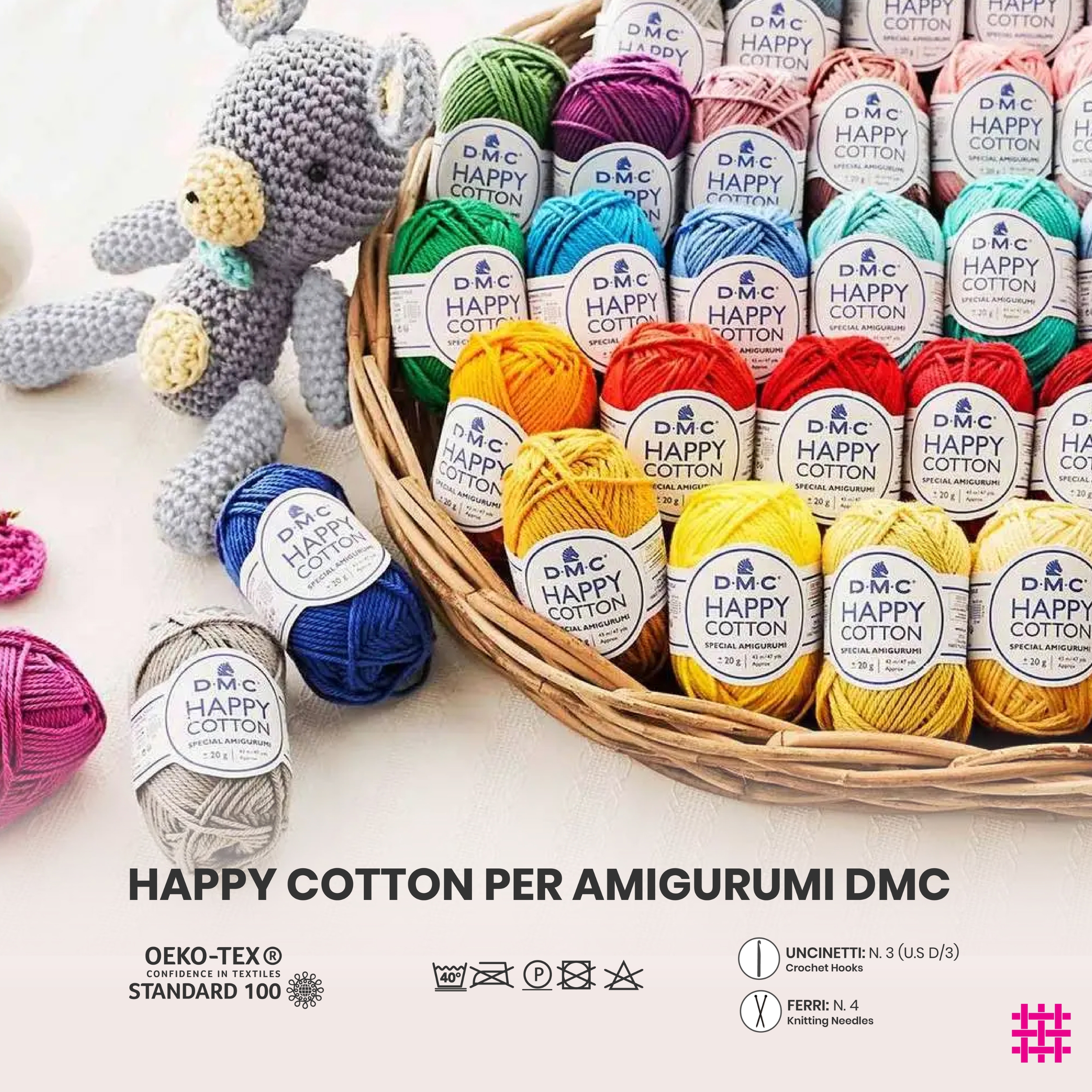 Happy Cotton DMC Per Amigurumi Image