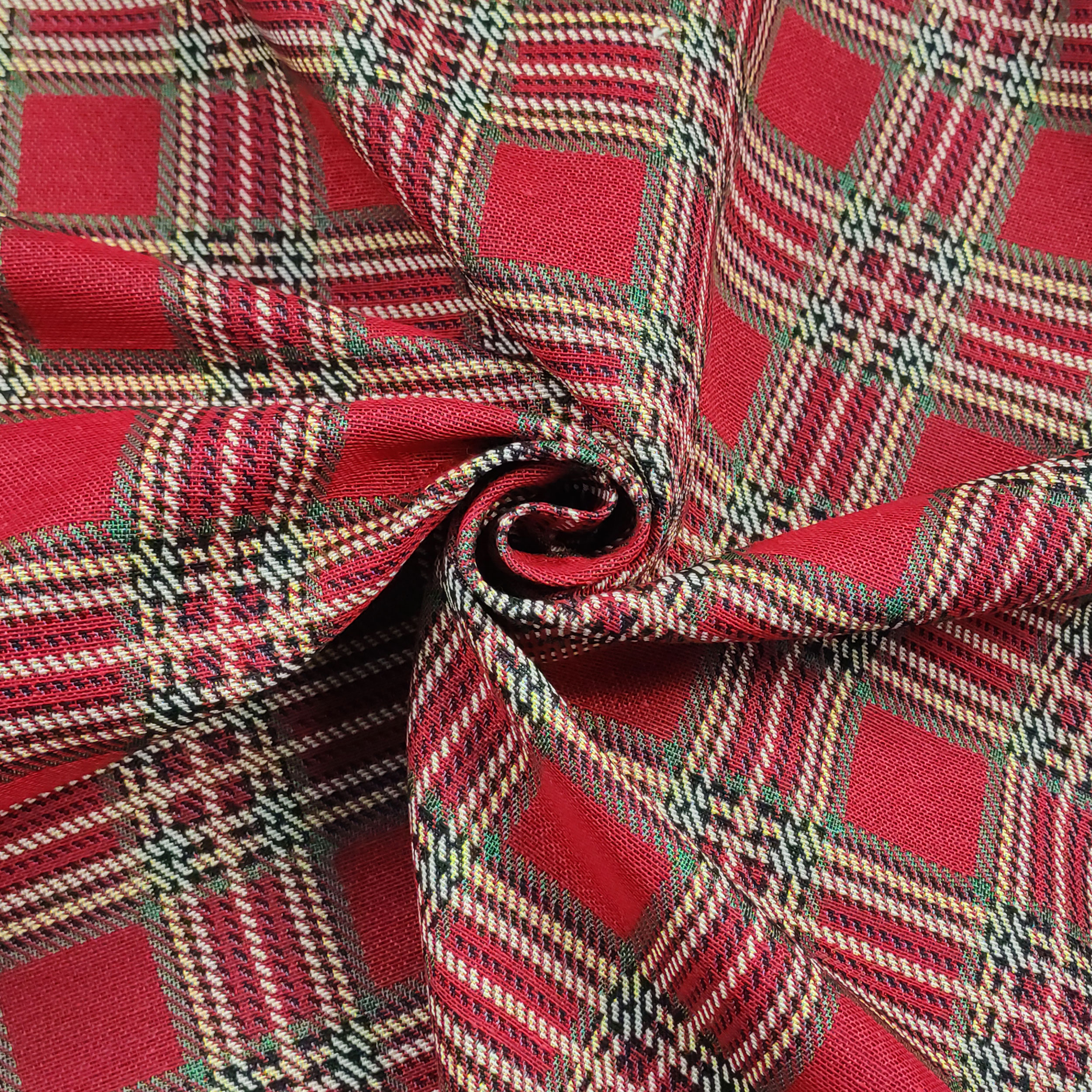 Gobelin Fantasia Tartan in Rosso Image