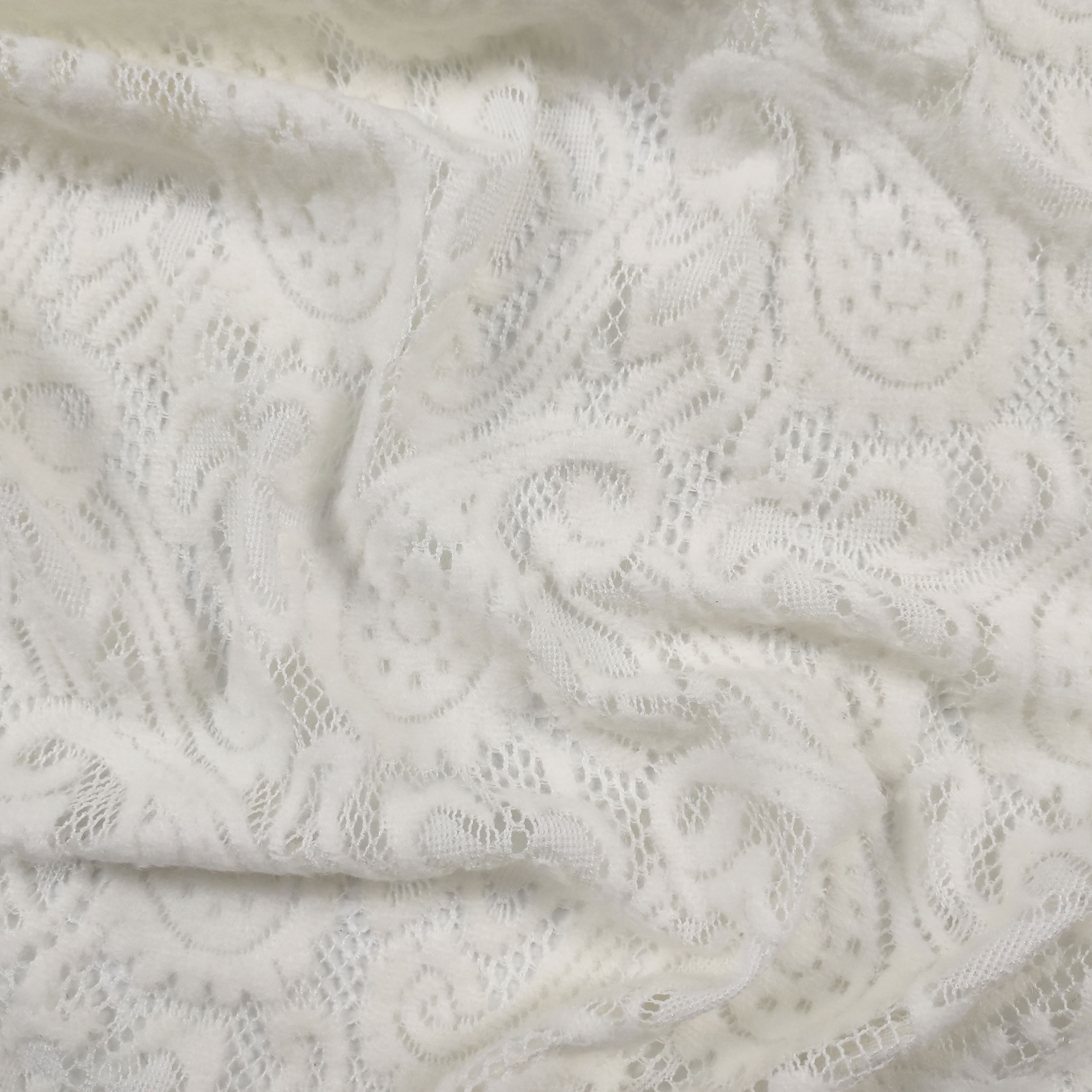 Pizzo Misto Lana Bianco Image