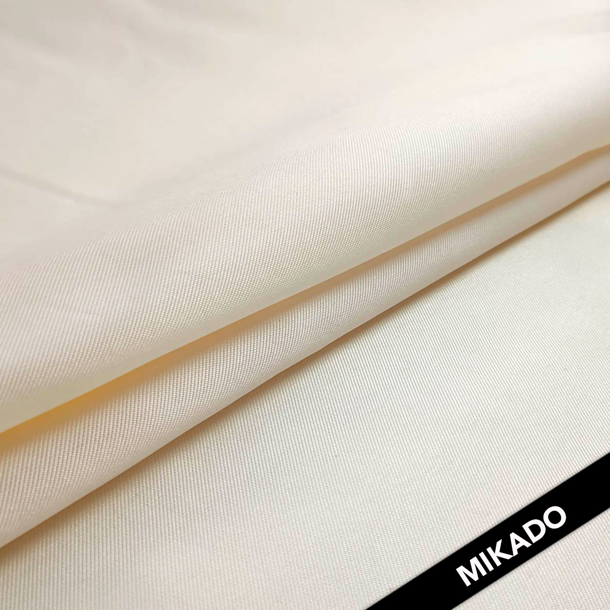 Tessuto Mikado Panna