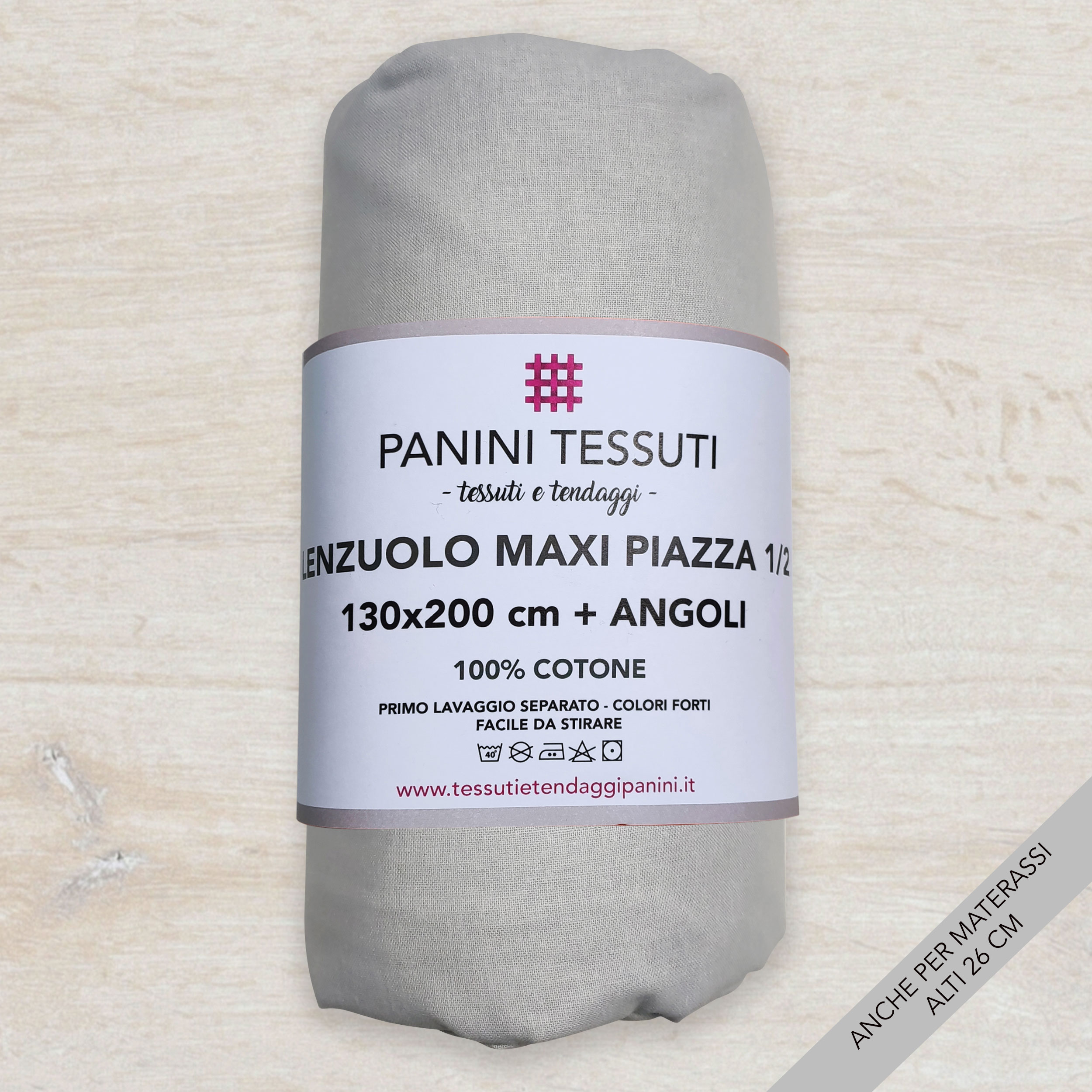 Lenzuolo Maxi Piazza 1/2 - Panini Tessuti Image