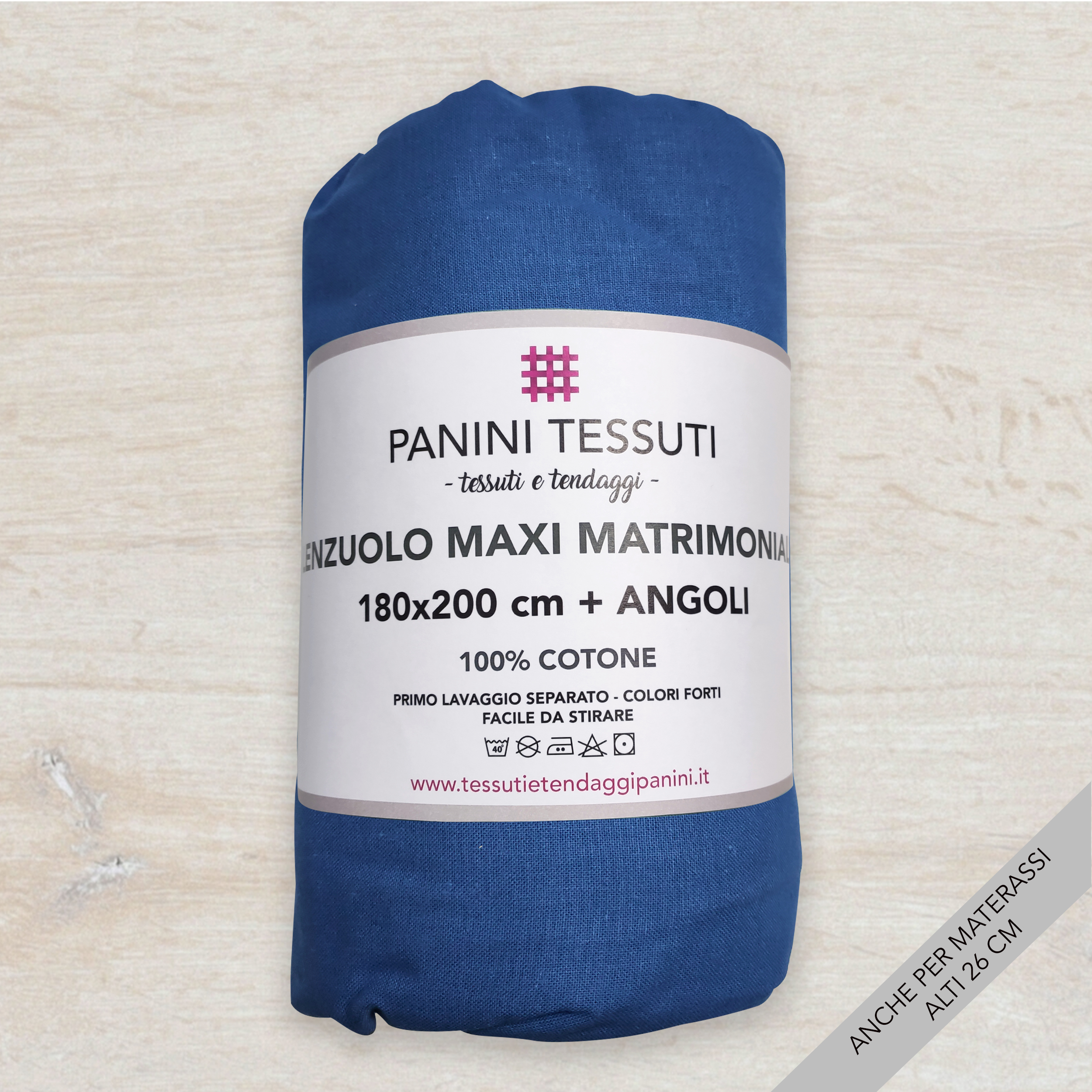 Lenzuolo Maxi Matrimoniale - Panini Tessuti Image