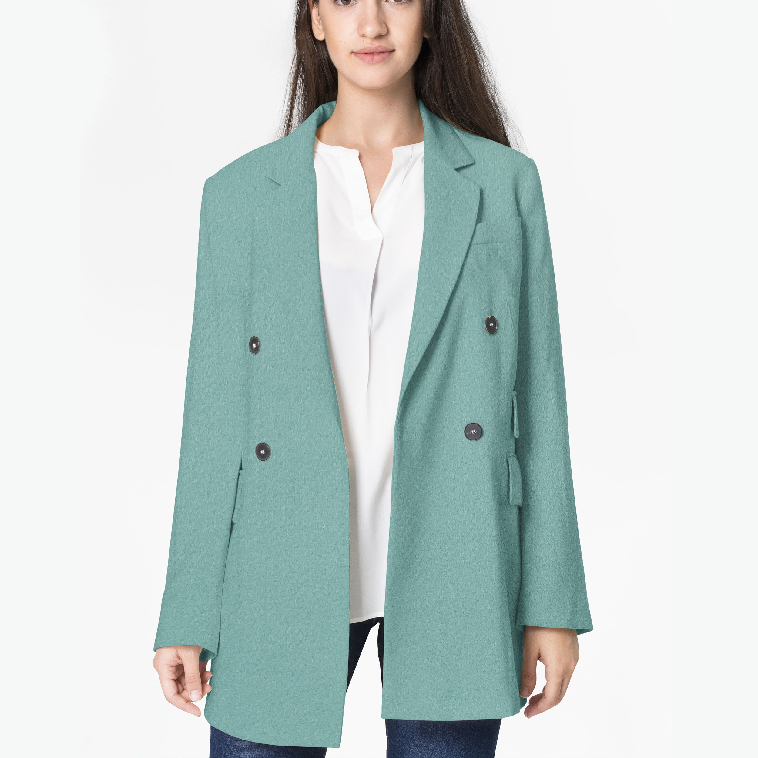 Cappotto Stretch Invernale Acqua Tinta Unita