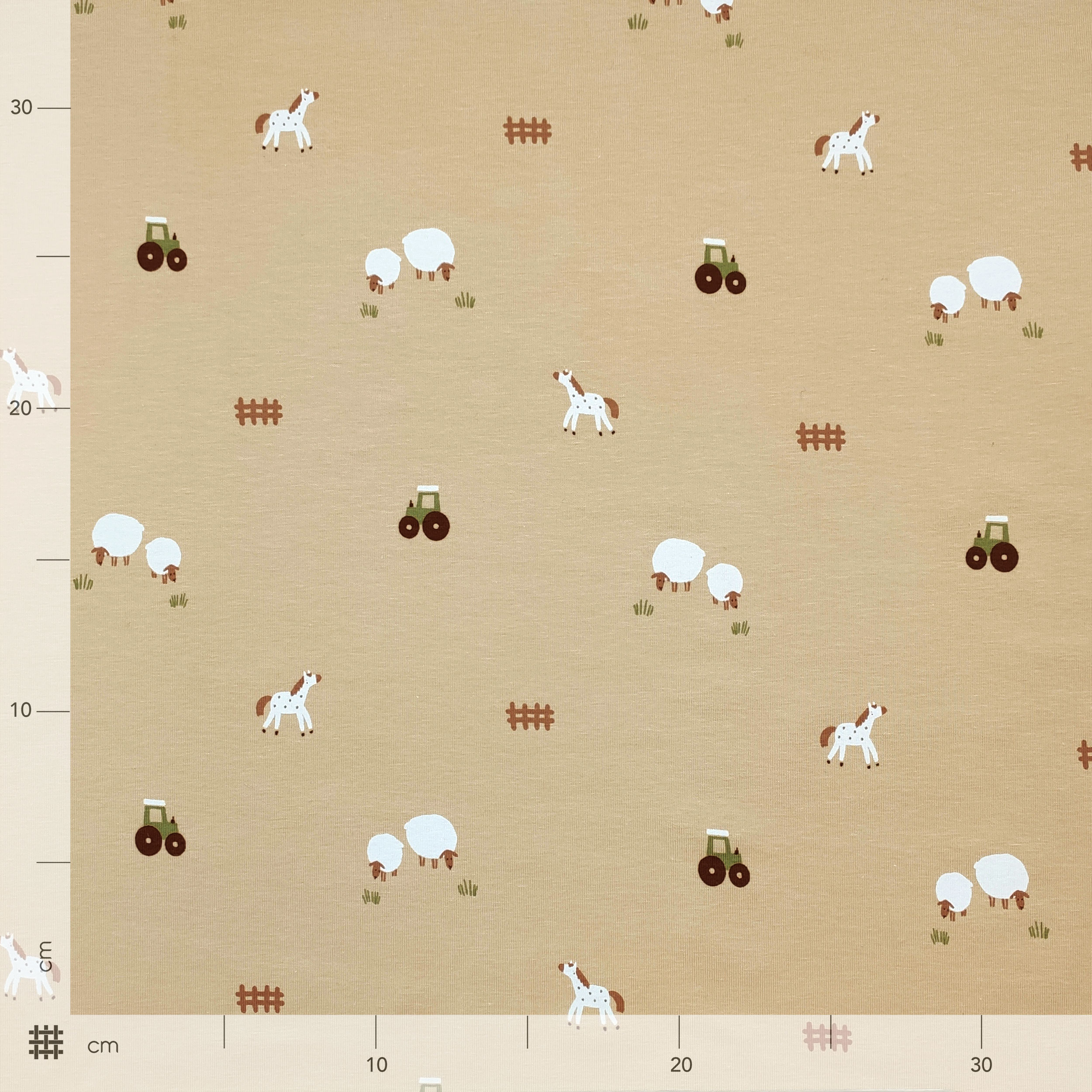 Maglina Cotone Fattoria Sfondo Beige Image